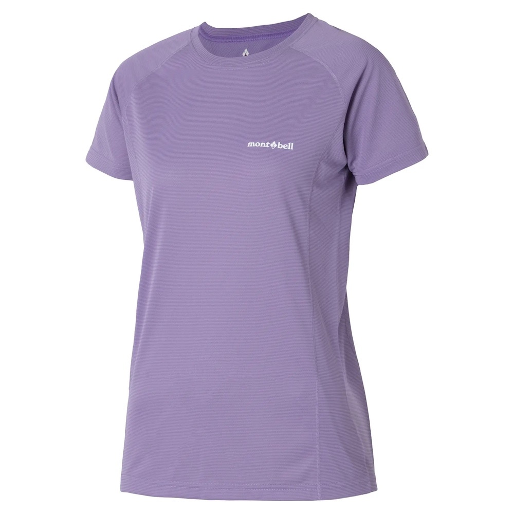 Mont-bell Wickron Cool T Women's 女款 短袖排汗衣 圓領快乾排汗T恤 1114628-LV 薰衣草紫 [HappyOutdoor]
