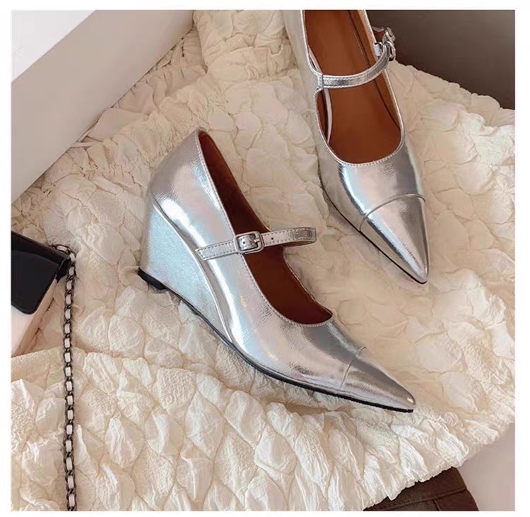 氣質尖頭楔型鞋