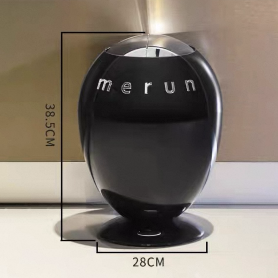 英國 merun merunmax 自動垃圾桶 汽車烤漆 恐龍蛋 智能感應垃圾桶 家用 6公升
