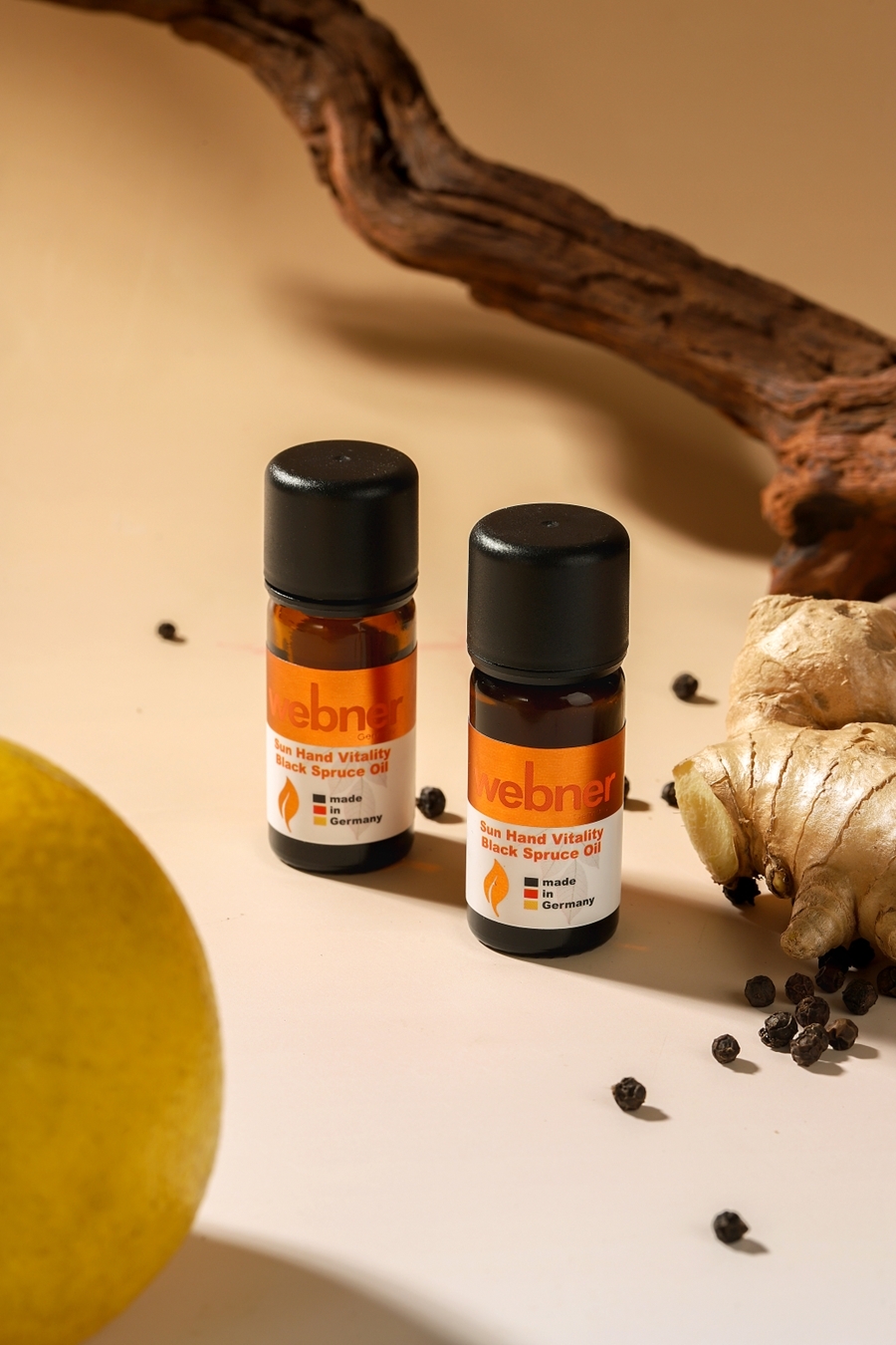 webner 葦柏納｜太陽之手活絡黑雲杉精華油10ml