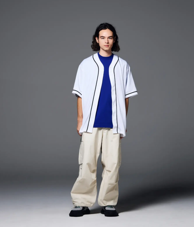 United Athle UA 短袖棒球上衣 白色 (3598201-1002)