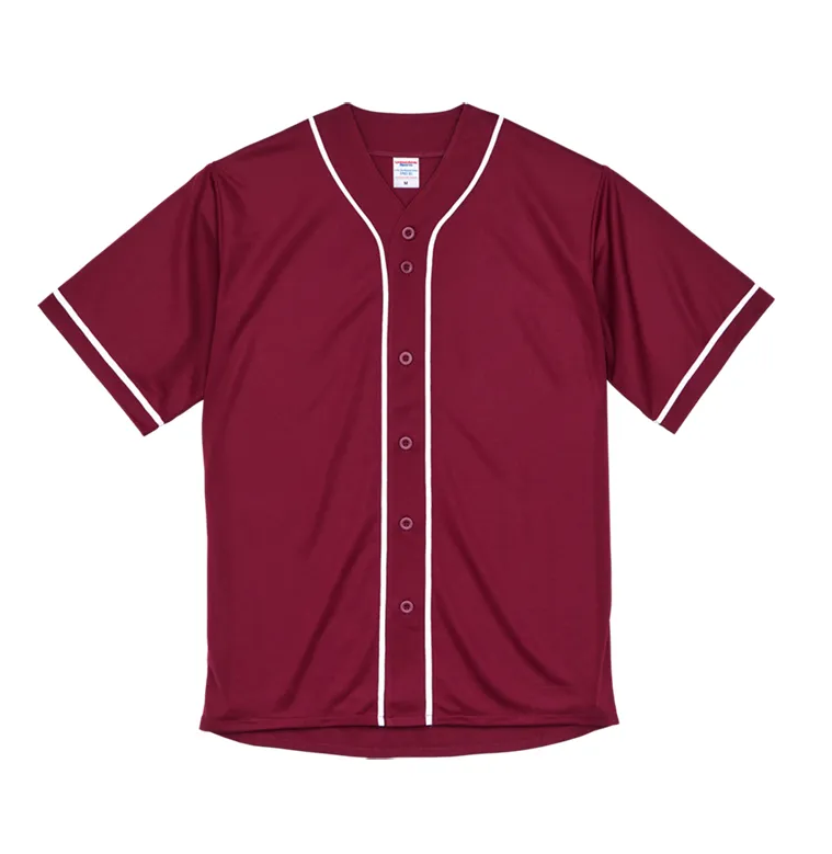 United Athle UA 短袖棒球上衣 酒紅色 (3598201-5801)