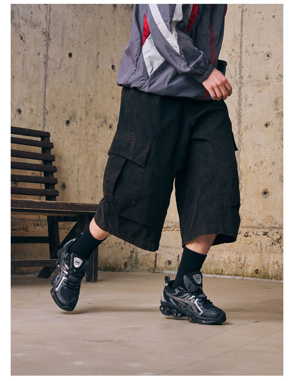 Enshadower隱蔽者 復古洗水牛仔七分褲