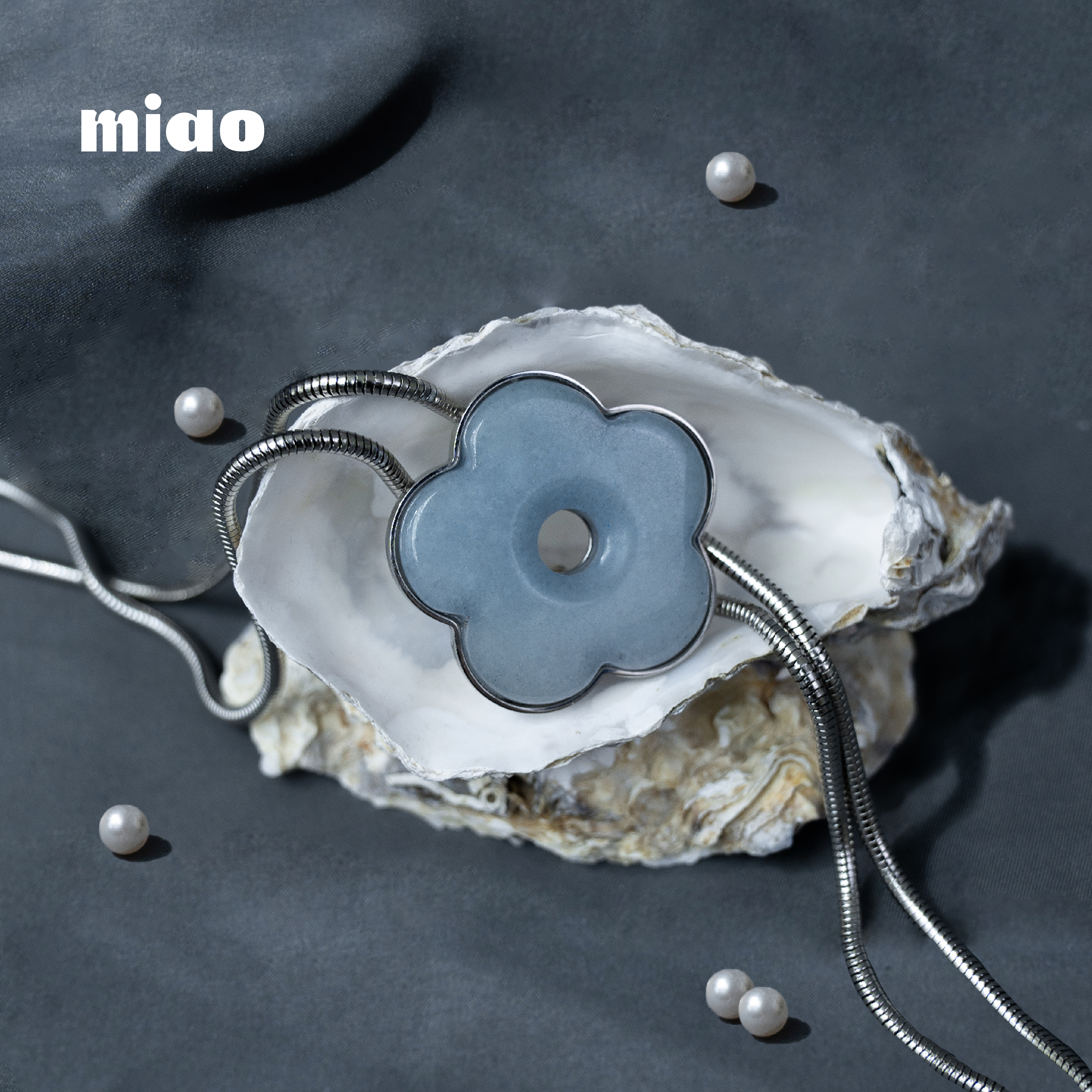 AGILITY MIAO Flowers Bolo-tie 小花石頭 保羅領帶 [M-C10]