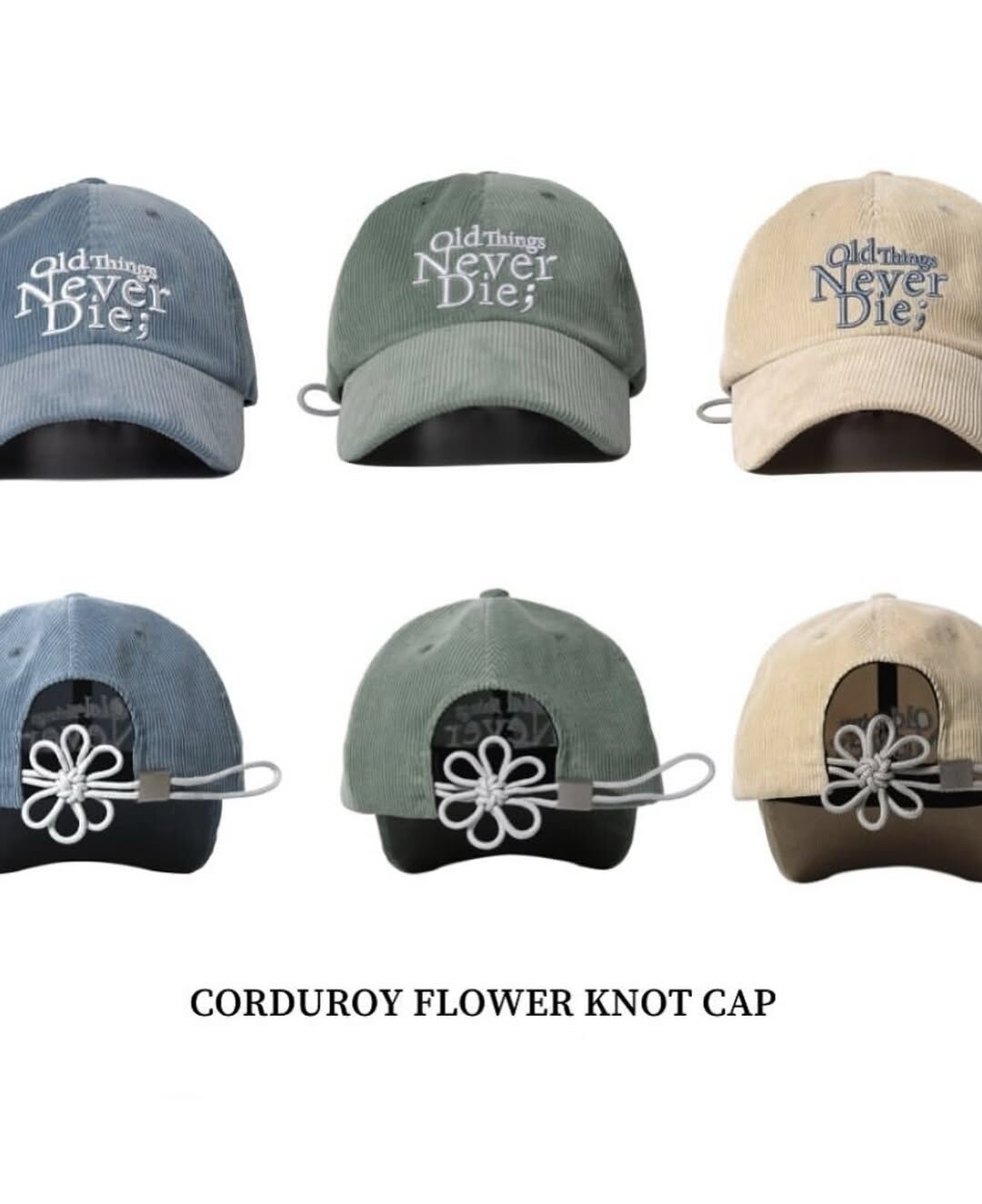 <新款加入>ONGO 復古 花結 棒球帽 老帽