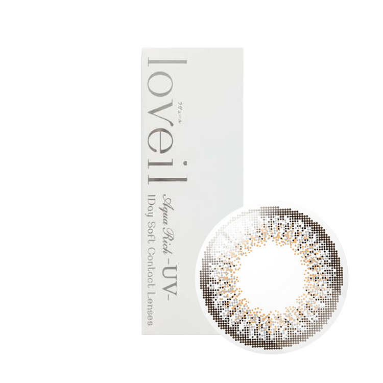 Loveil 彩色日拋酗愛情Ash Grege(10片)