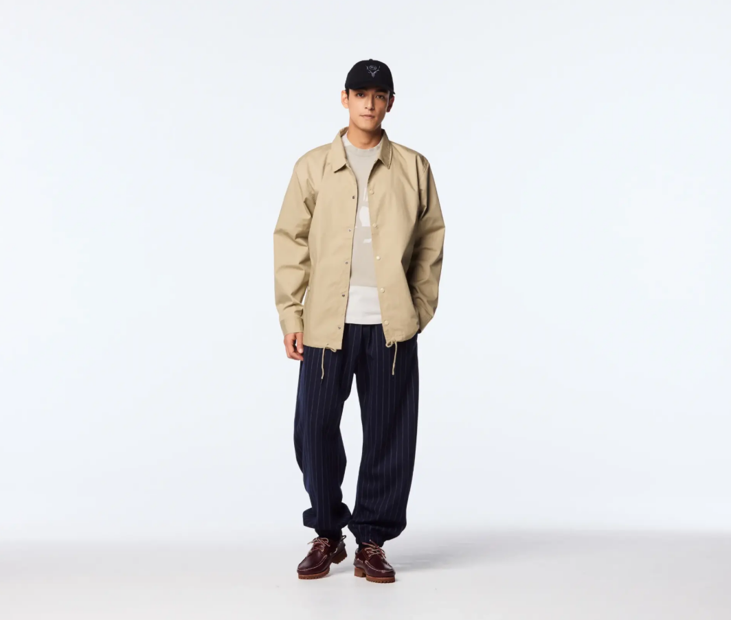 United Athle UA T/C教練外套 卡其色(3744801-044)