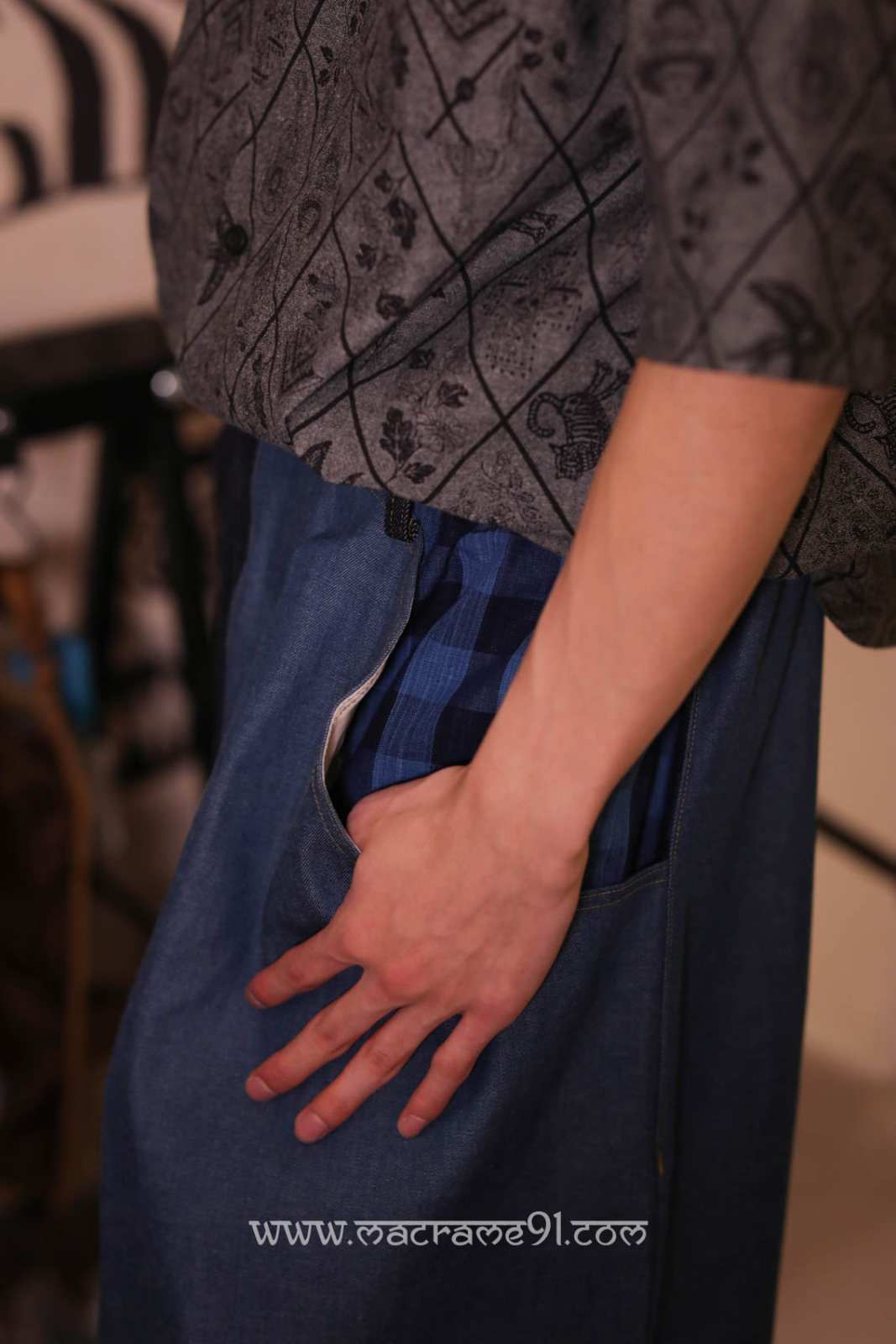 +Nippon DNA 牛仔褲 - 7JG-4102 (0409)