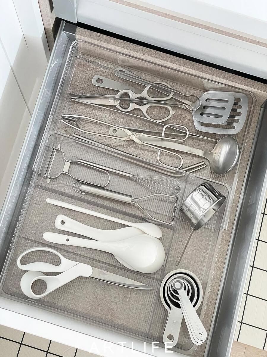 housing 伸縮抽屜分隔整理盒