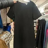 [S] TOMMY HILFIGER TOMMY HILFIGER SHORT SLEEVE DRESS,BLACK, 76J5493-001 (STH1134)