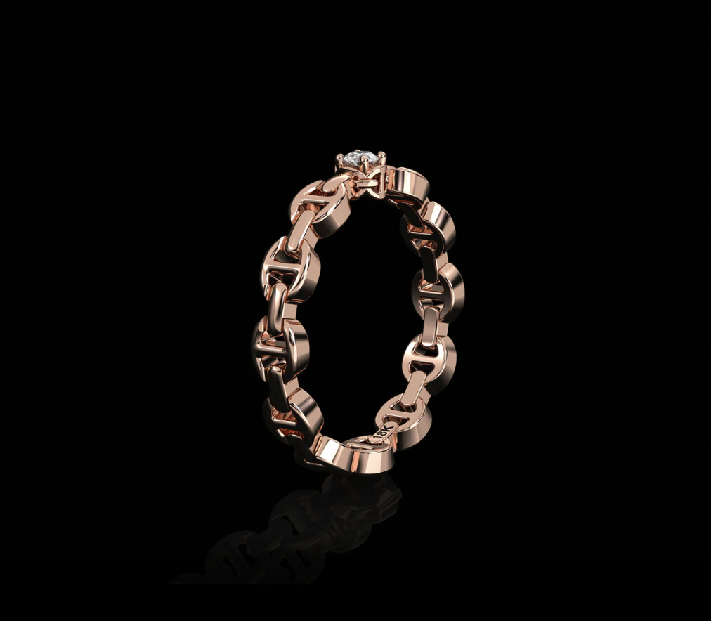 MICRO II SINGLE SOLITAIRE WITH 2.5MM DIAMOND