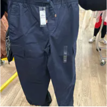 [S] TOMMY HILFIGER NAVY CARGO JOGGER, 76J3580-410 (STH1071)