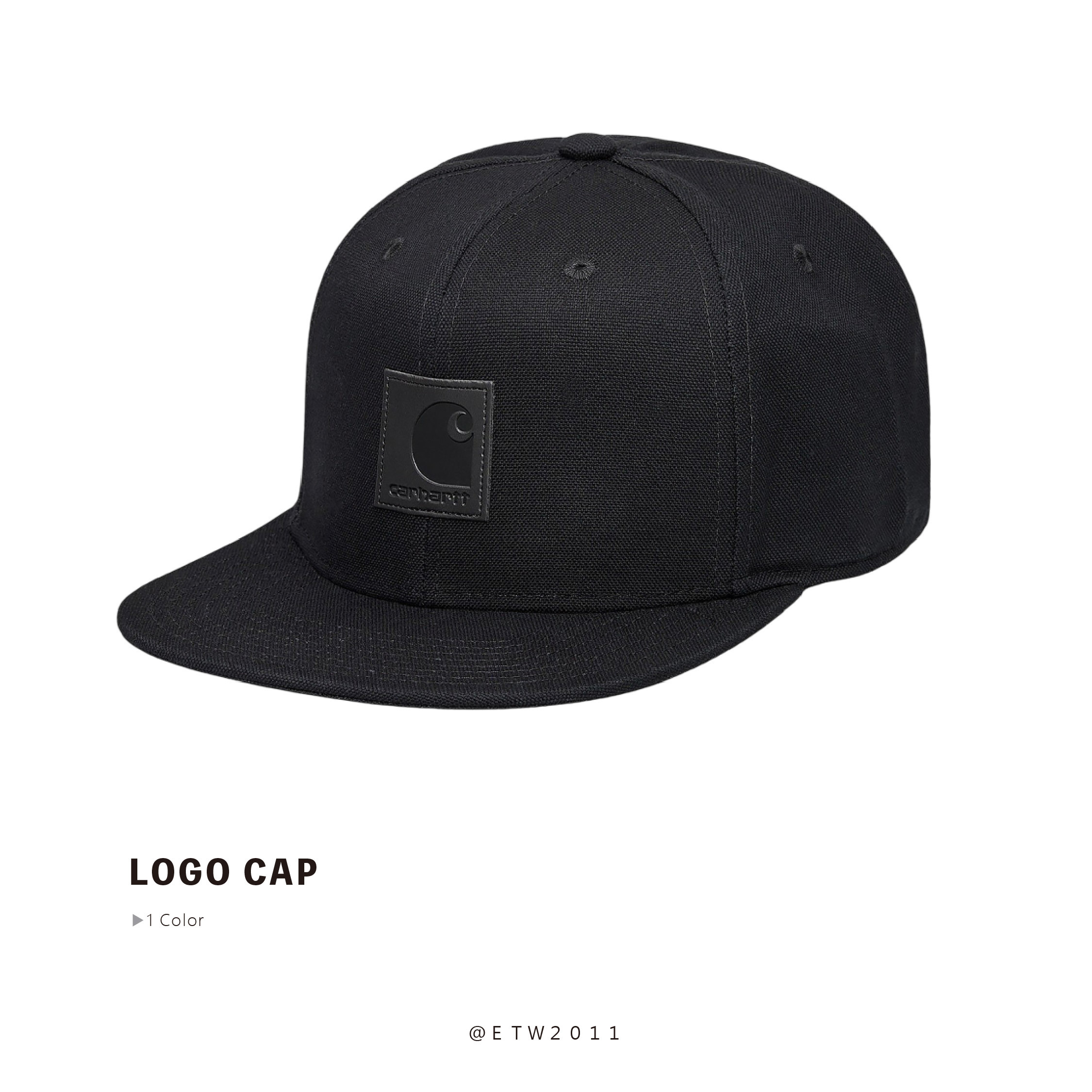 ☆ETW☆【EASY TO WEAR】歐版 CARHARTT WIP Logo Cap 皮標 棒球帽