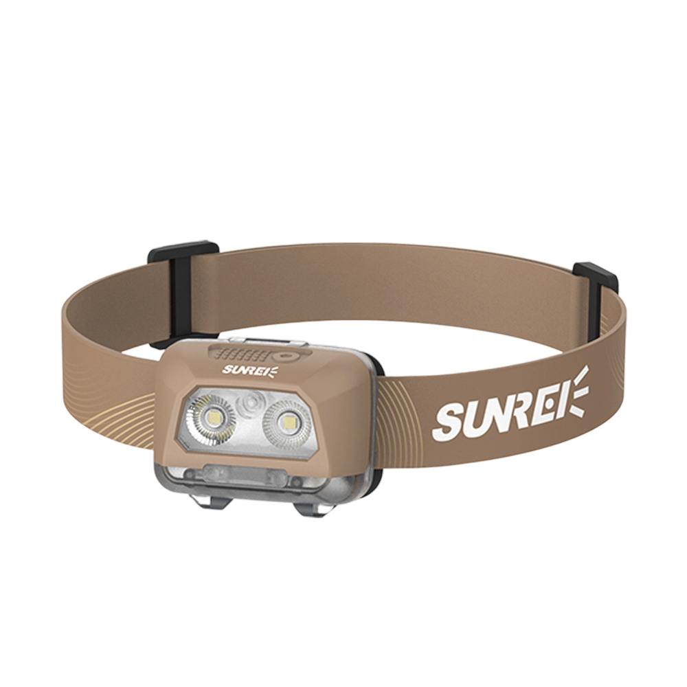 SUNREE 山力士 StarRay380流明輕量頭燈 (卡其色) 81CLS00380