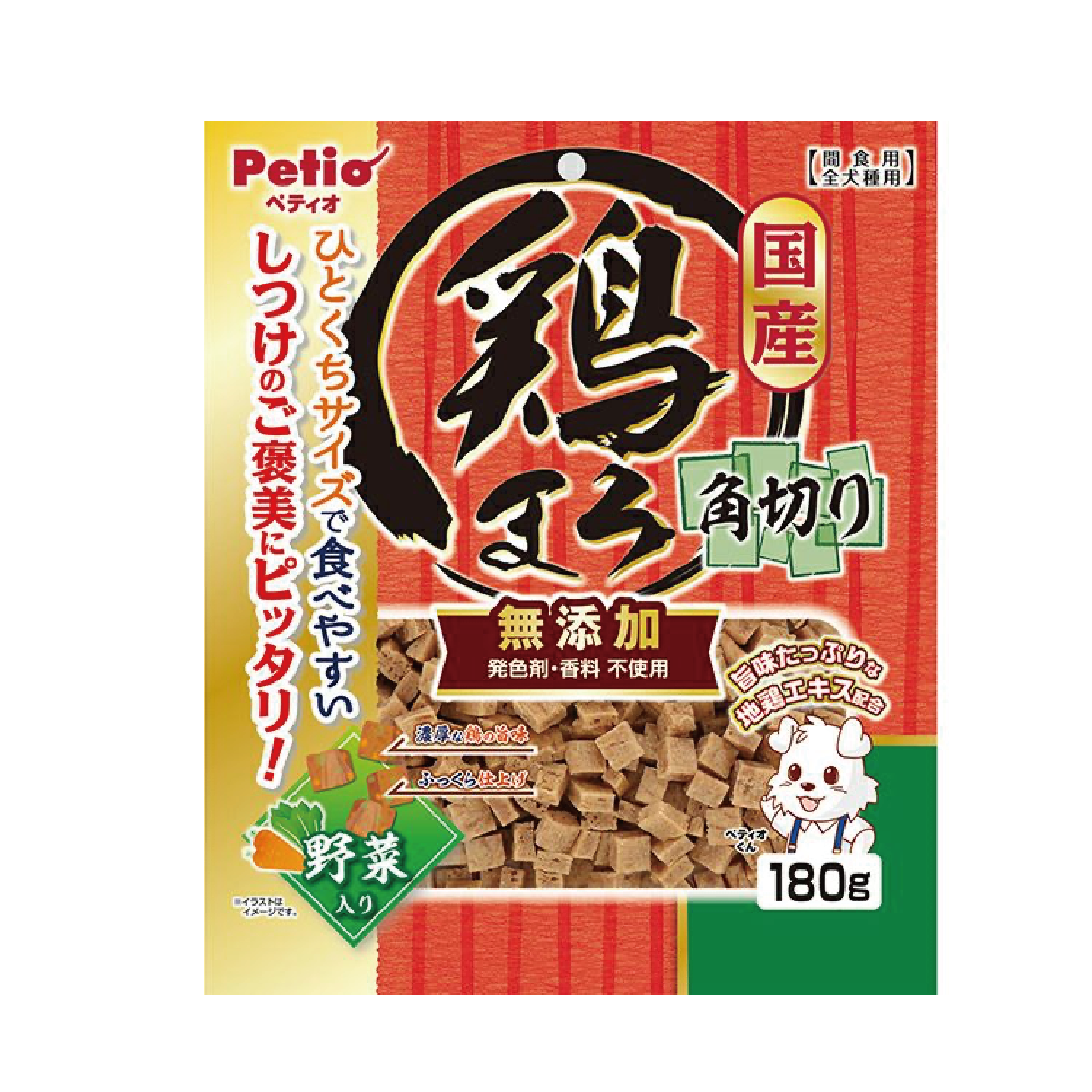 Petio|無添加雞肉野菜角切180g (PTO-5506)