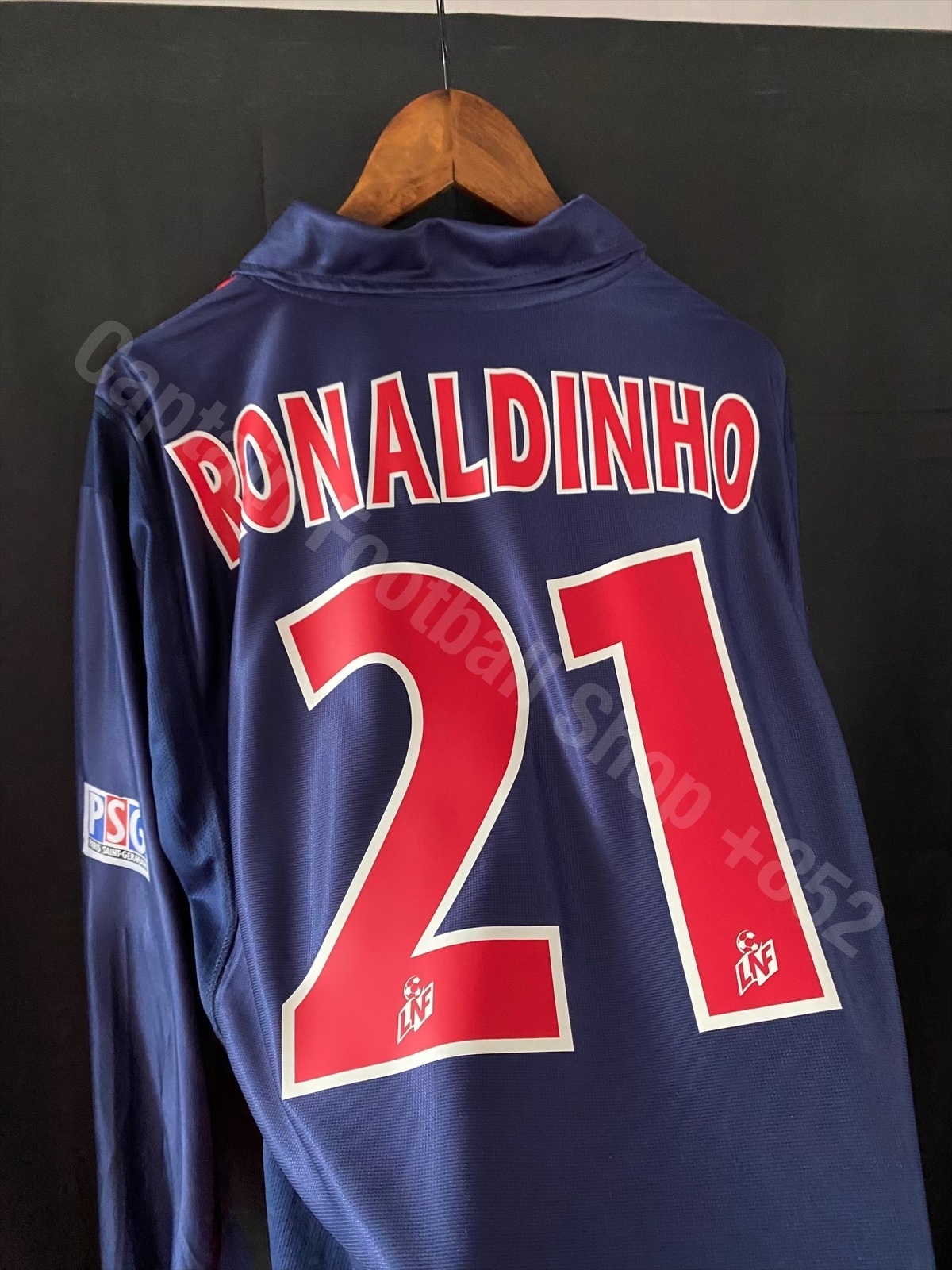 PSG Paris Saint Germain 2000-2001 Nike L/S Home Shirt #