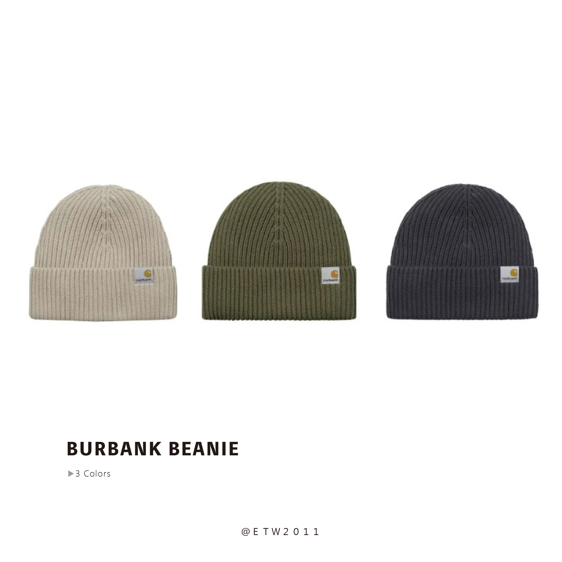 ☆ETW☆【EASY TO WEAR】歐版 CARHARTT WIP BURBANK BEANIE 毛帽 針織帽 現貨