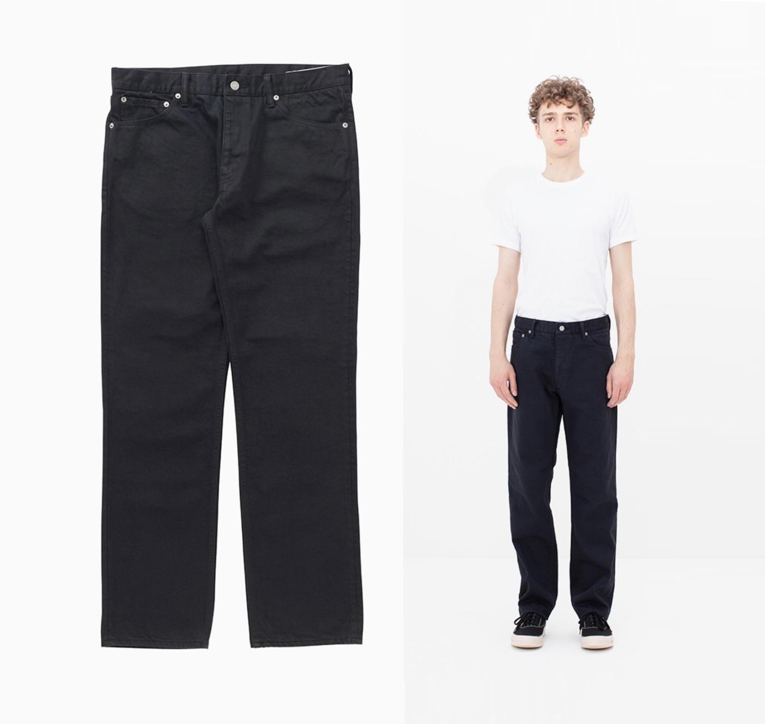 LAST PCS: VISVIM 2025 S/S SOCIAL SCULPTURE 03 CMYK BLK OW - SIZE 32 PRE ORDER ITEM (預訂中)