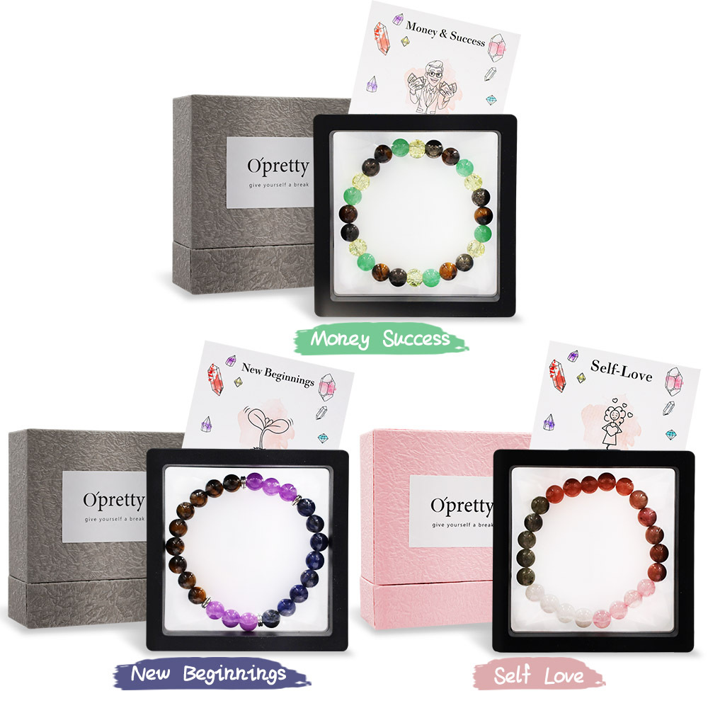 O'Pretty 歐沛媞 天然水晶手鏈-多款可選