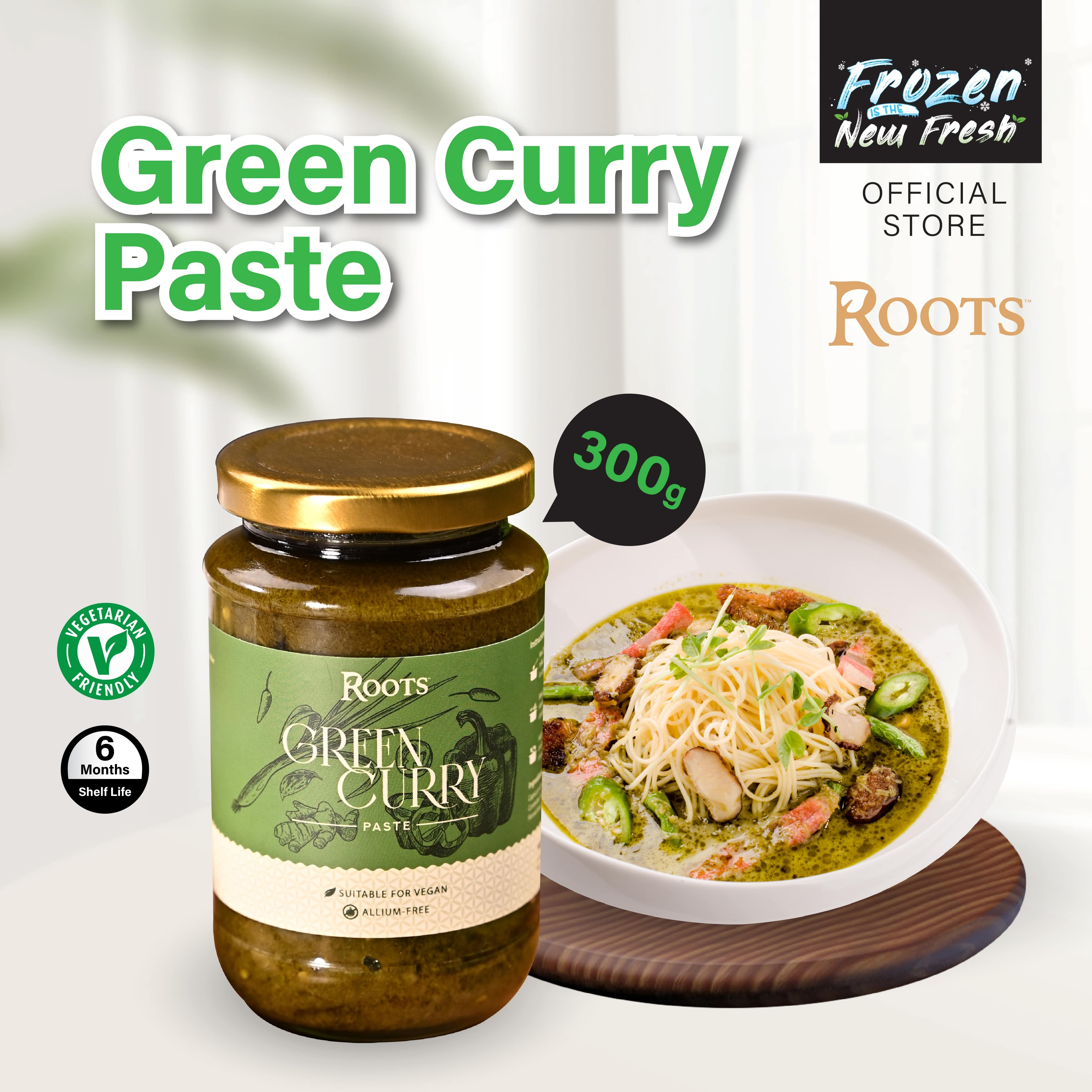 Roots Green Curry Paste
