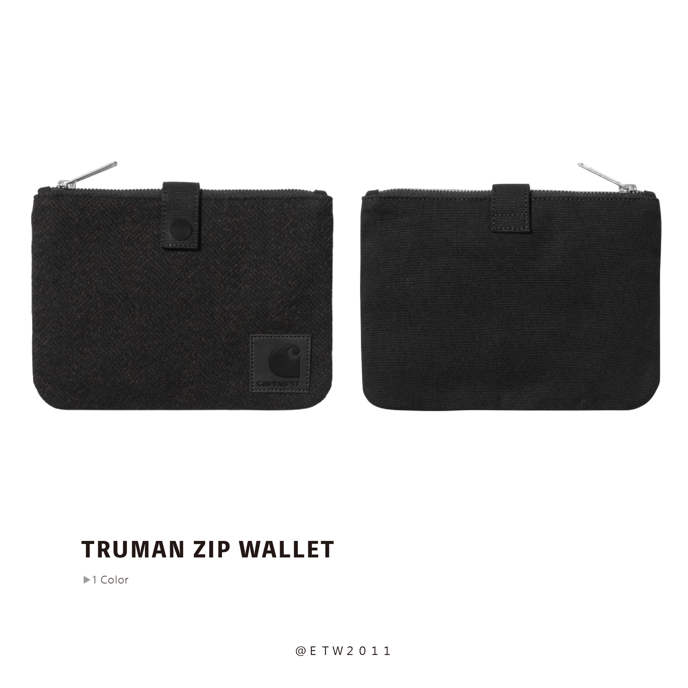 ☆ETW☆【EASY TO WEAR】CARHARTT WIP Truman Zip Wallet 卡哈 方包 零錢包 卡包
