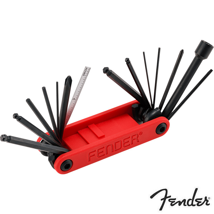 Fender 0990654020 Multi-Tool 14合1 Guitar & Bass 調整工具