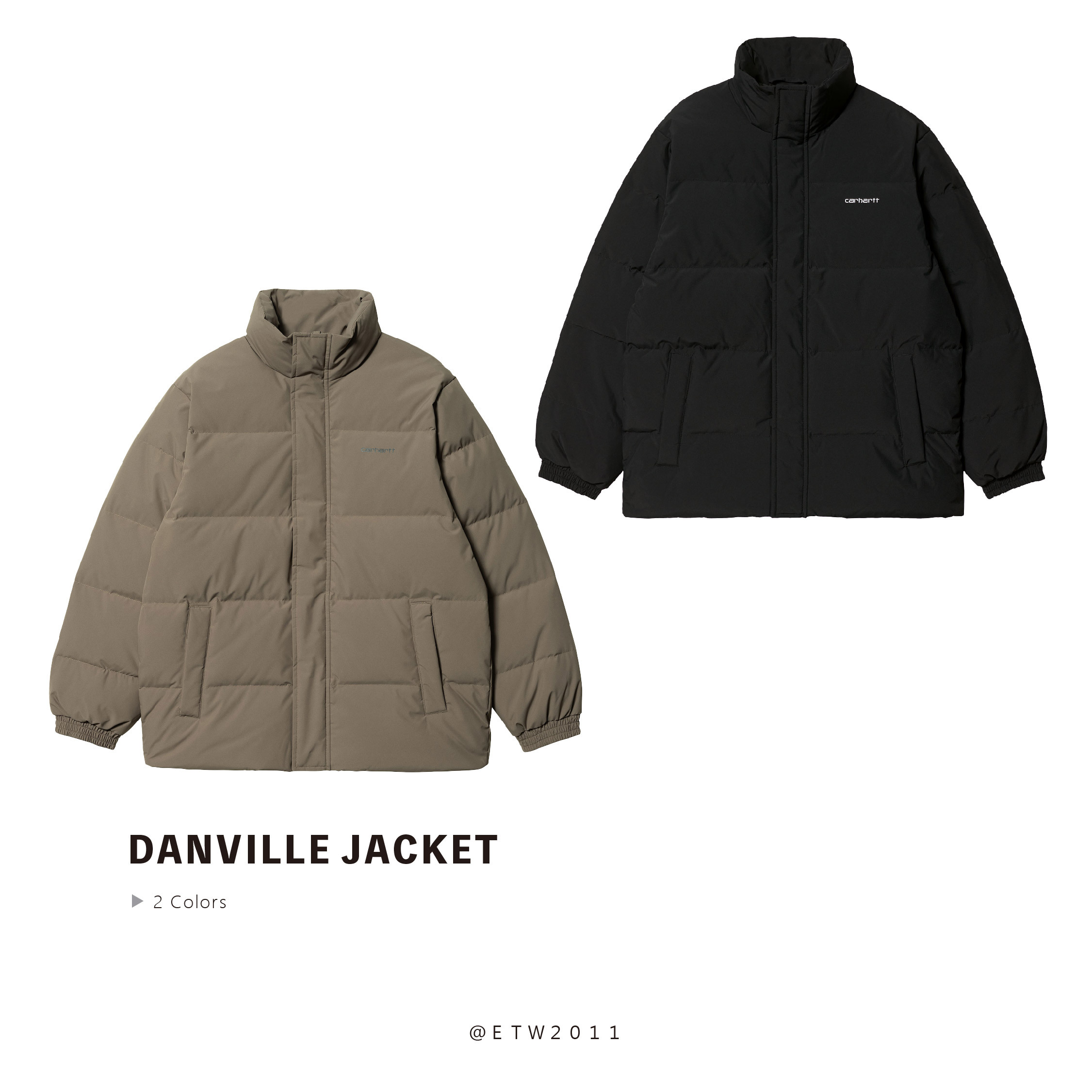 ☆ETW☆【EASY TO WEAR】CARHARTT WIP DANVILLE JACKET 保暖外套 羽絨 防水 卡哈 外套