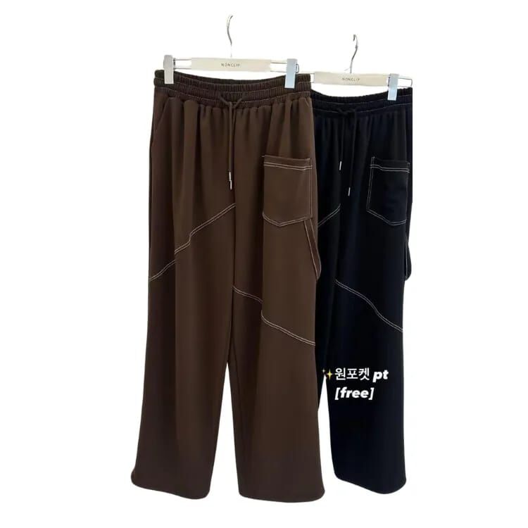 NC4305 明線口袋休閒褲