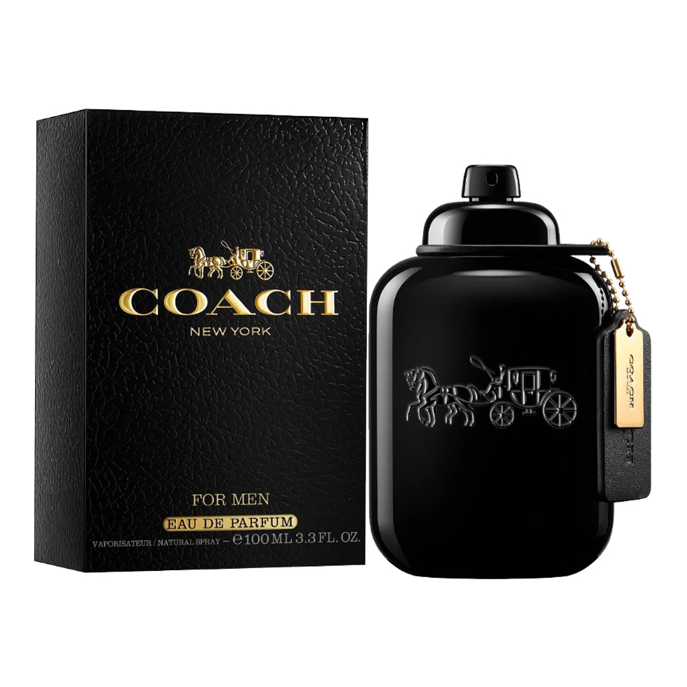 COACH 時尚曜黑男性淡香精100ml