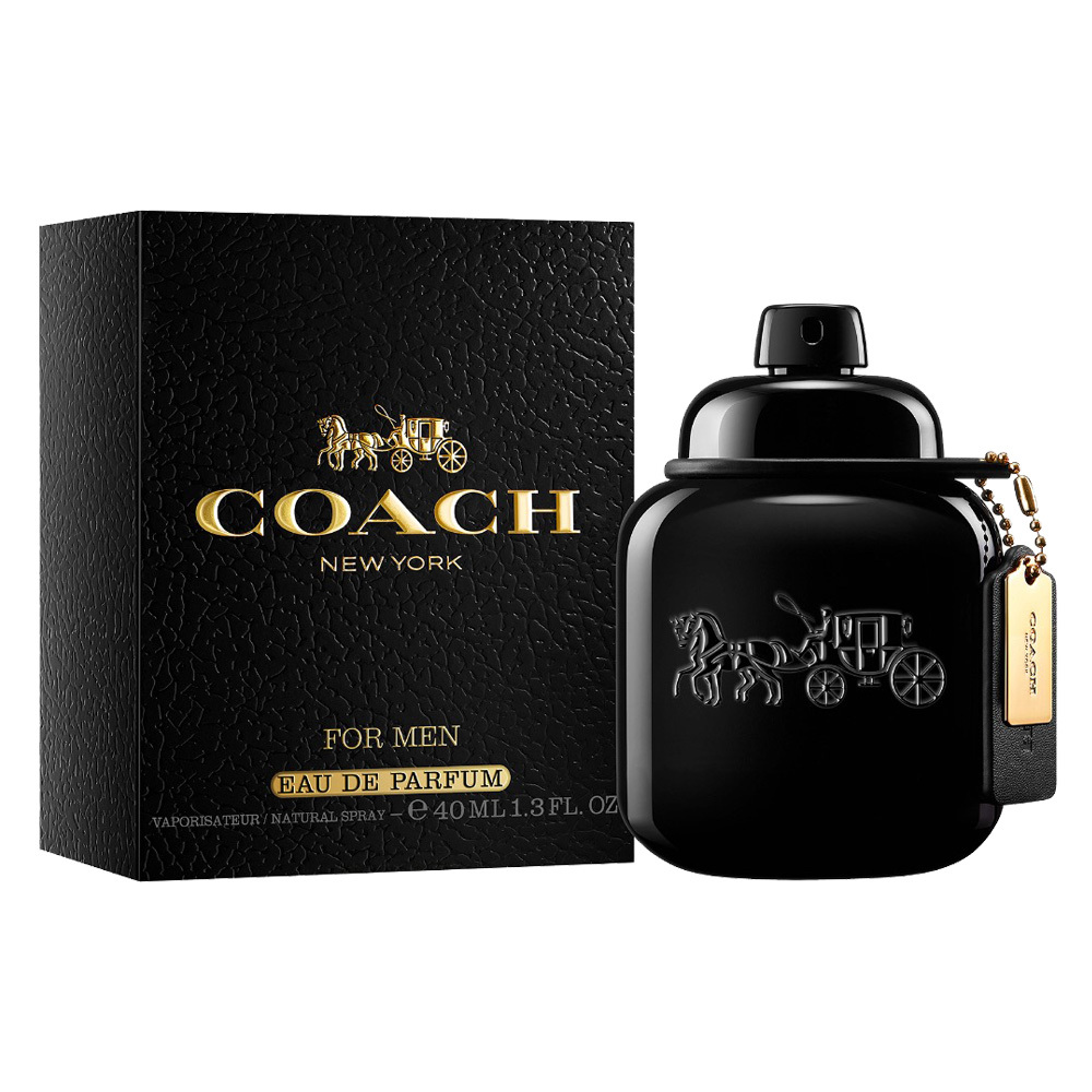 COACH 時尚曜黑男性淡香精40ml