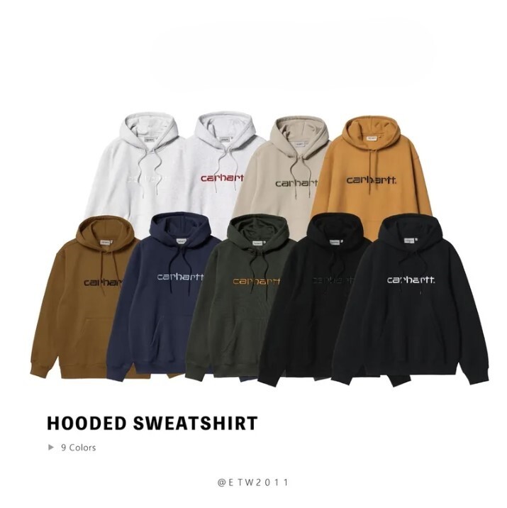 ☆ETW☆【EASY TO WEAR】CARHARTT WIP Hooded Sweat 卡哈 卡哈特 帽T 刺繡 歐版 現貨