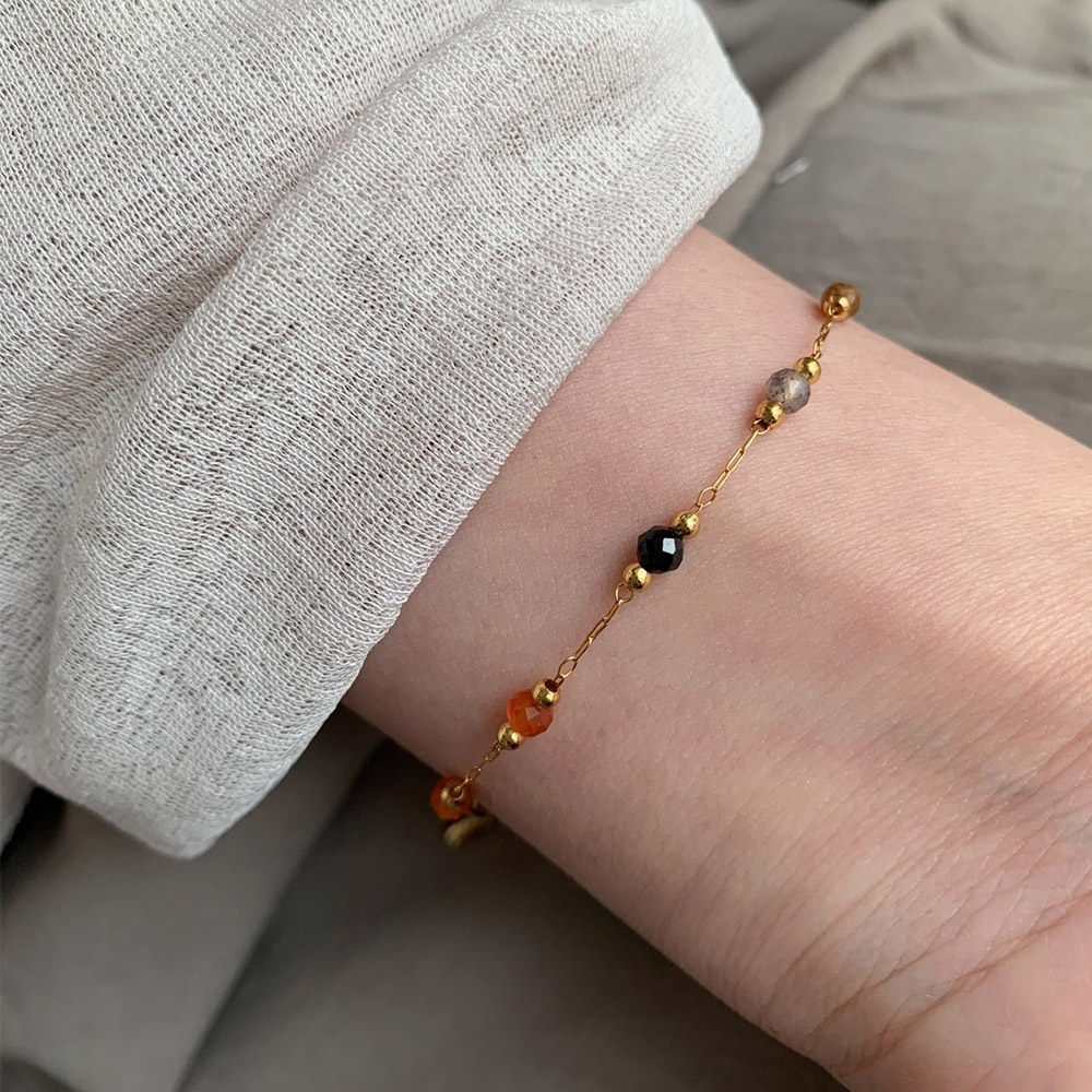 手鍊 串珠手鍊 細手鍊 手鏈 閨蜜手鏈 開運手鍊 韓國手鍊 法式手鍊 復古手鍊 氣質手鍊 金手鍊 女生禮物 送禮 189