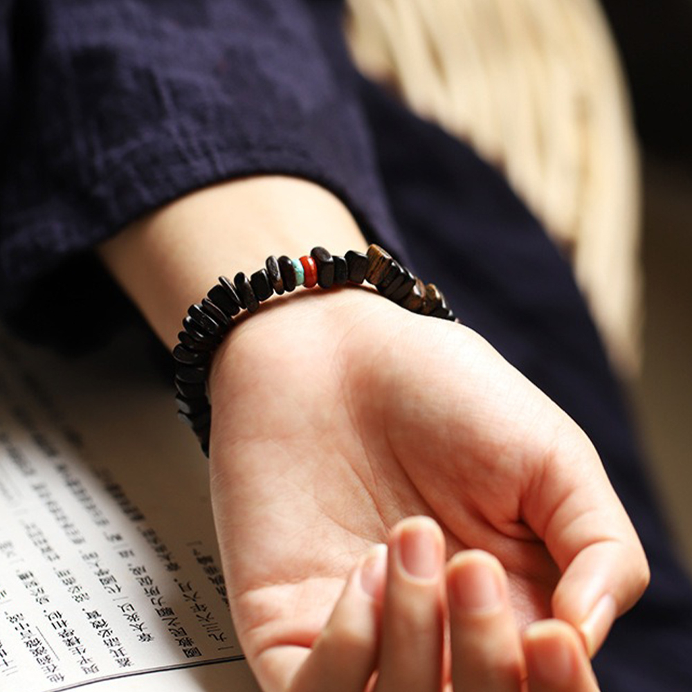 手鍊串珠 手串 佛珠 沉香佛珠 沉香手串 佛珠手鍊 木質手鏈 瑪瑙手鍊 招財手鍊 個性手鍊 簡約手鍊 生日禮物 010