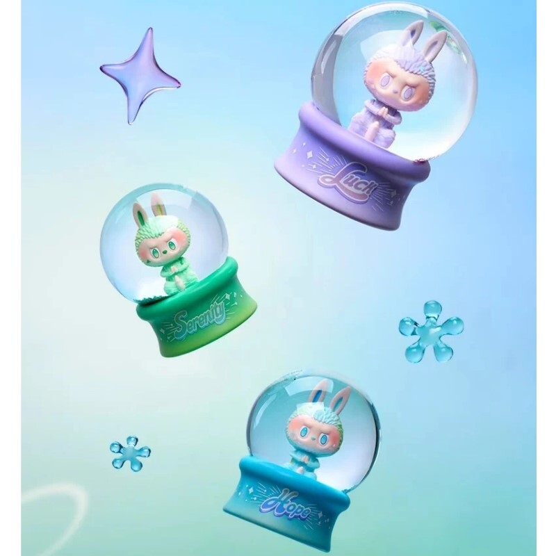 Labubu 3.0系列水晶球盲盒 -M
