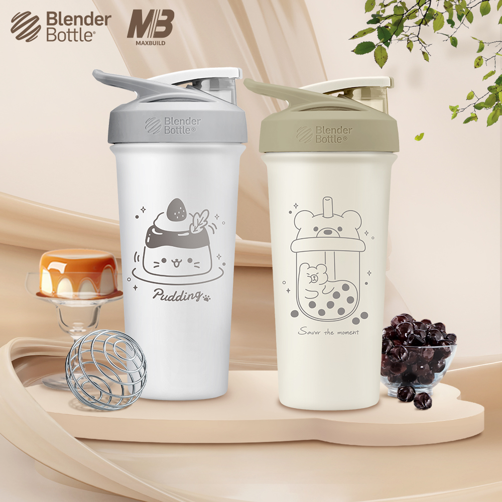 BlenderBottle®Sleek不鏽鋼｜25oz 搖搖杯｜甜點系列