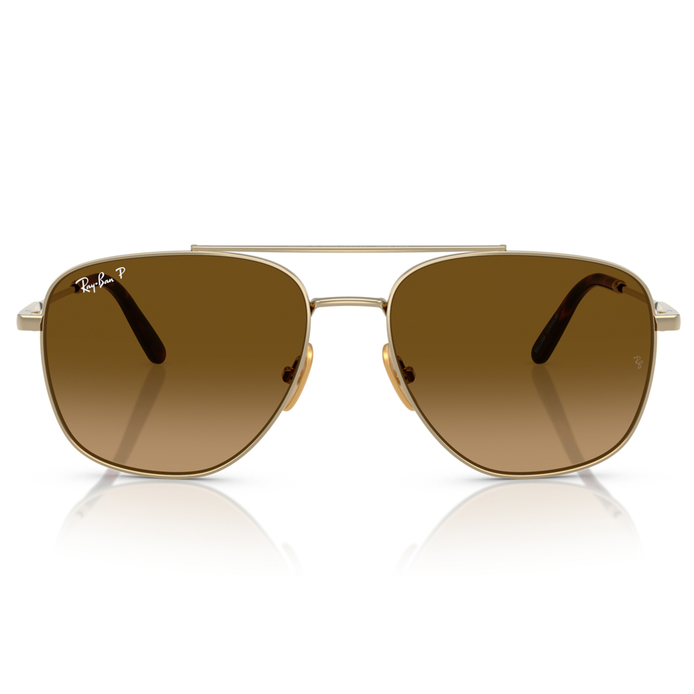 【RayBan】RB8097 9265M2-59mm 飛行員偏光太陽眼鏡♣ #日本製純鈦系列