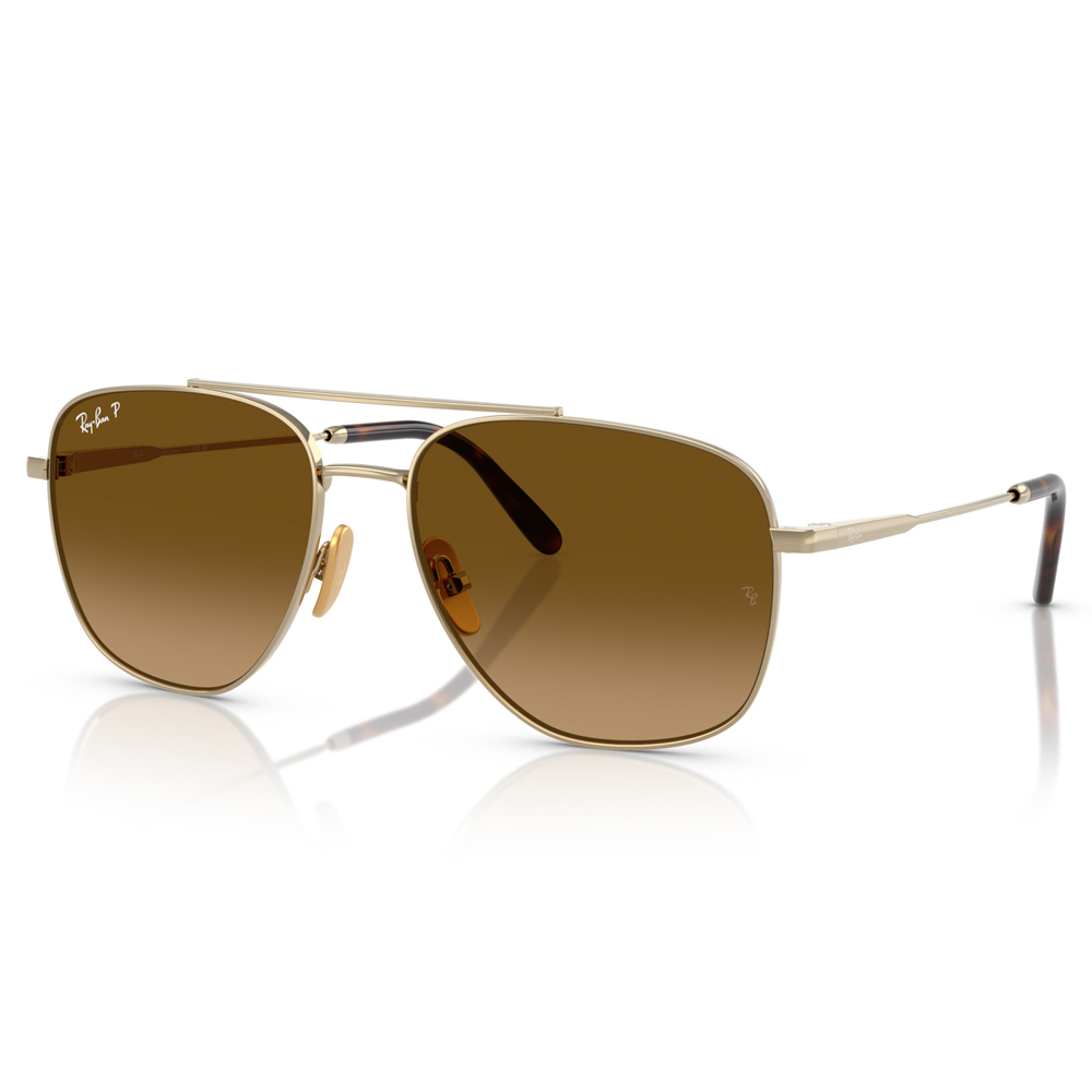 【RayBan】RB8097 9265M2-59mm 飛行員偏光太陽眼鏡♣ #日本製純鈦系列