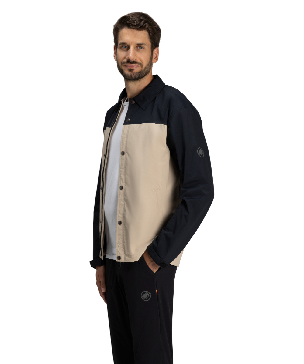 Mammut / 城市風 / Utility Coach Jacket 亞洲版 男款 /  薩凡納褐/黑  (M1012007607521)