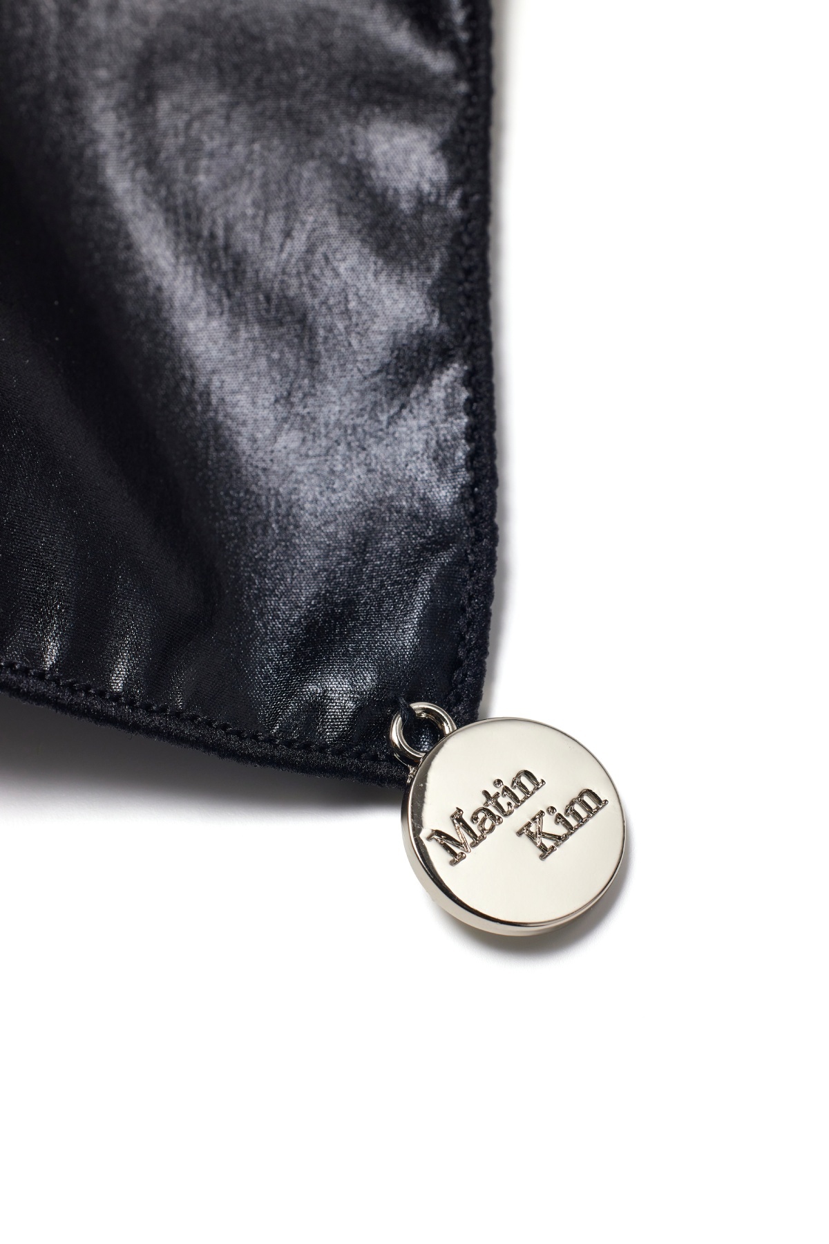 亮面幾何髮圈 黑色