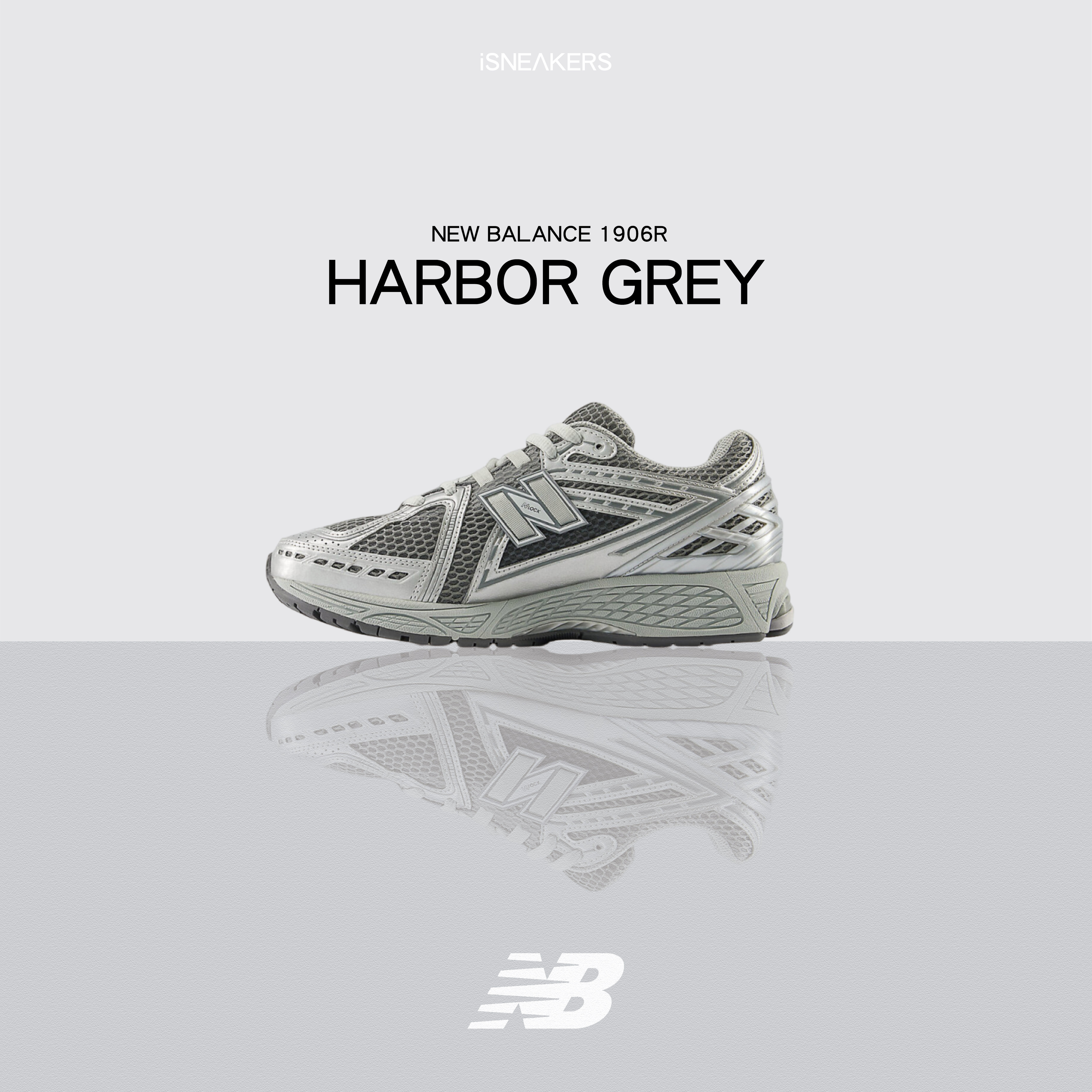 iSNEAKERS｜New Balance 1906R "Harbor Grey" 金屬煙灰 M1906REH