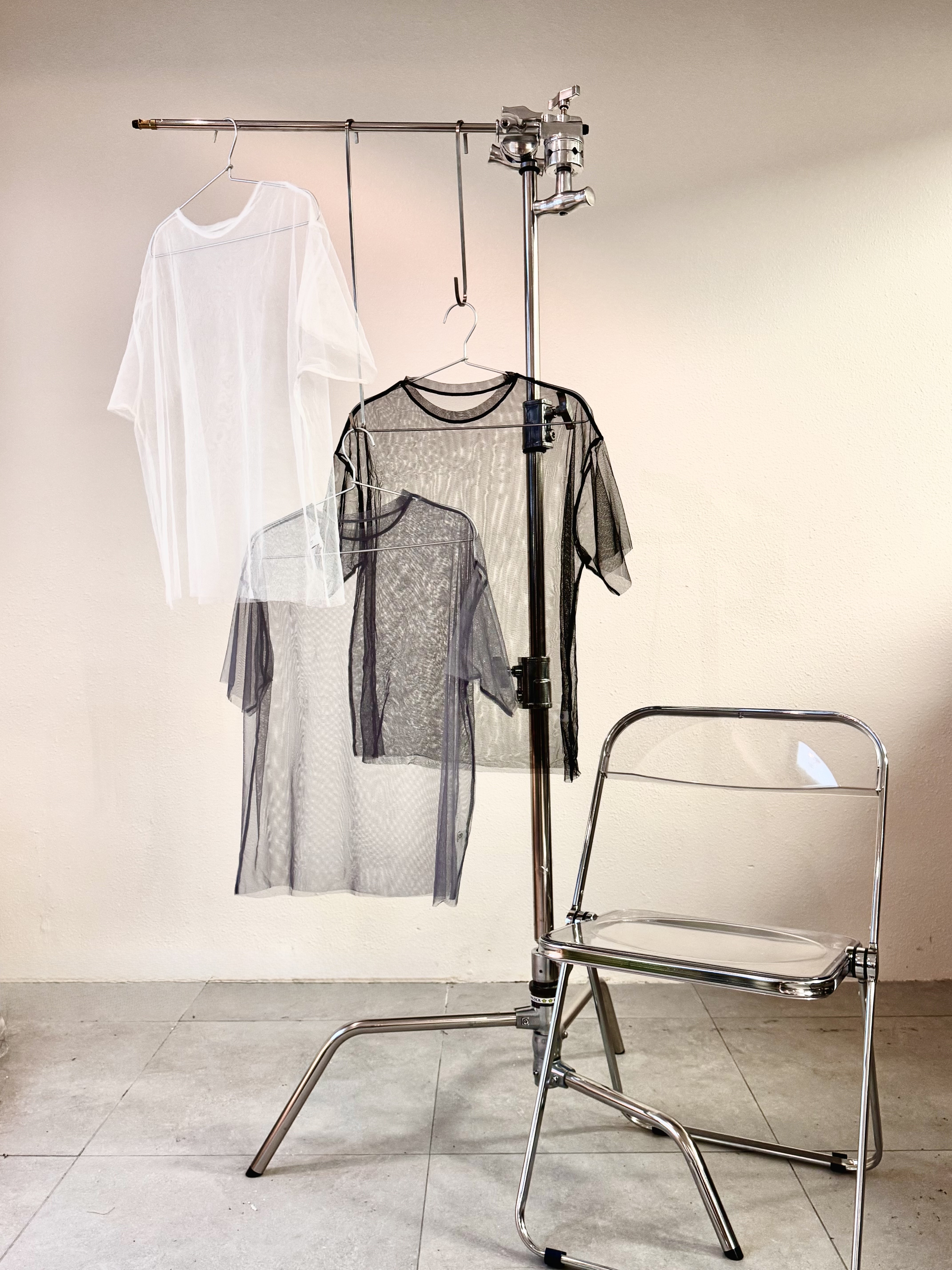 夏日個性穿搭～O負擔紗網TEE - BL52680