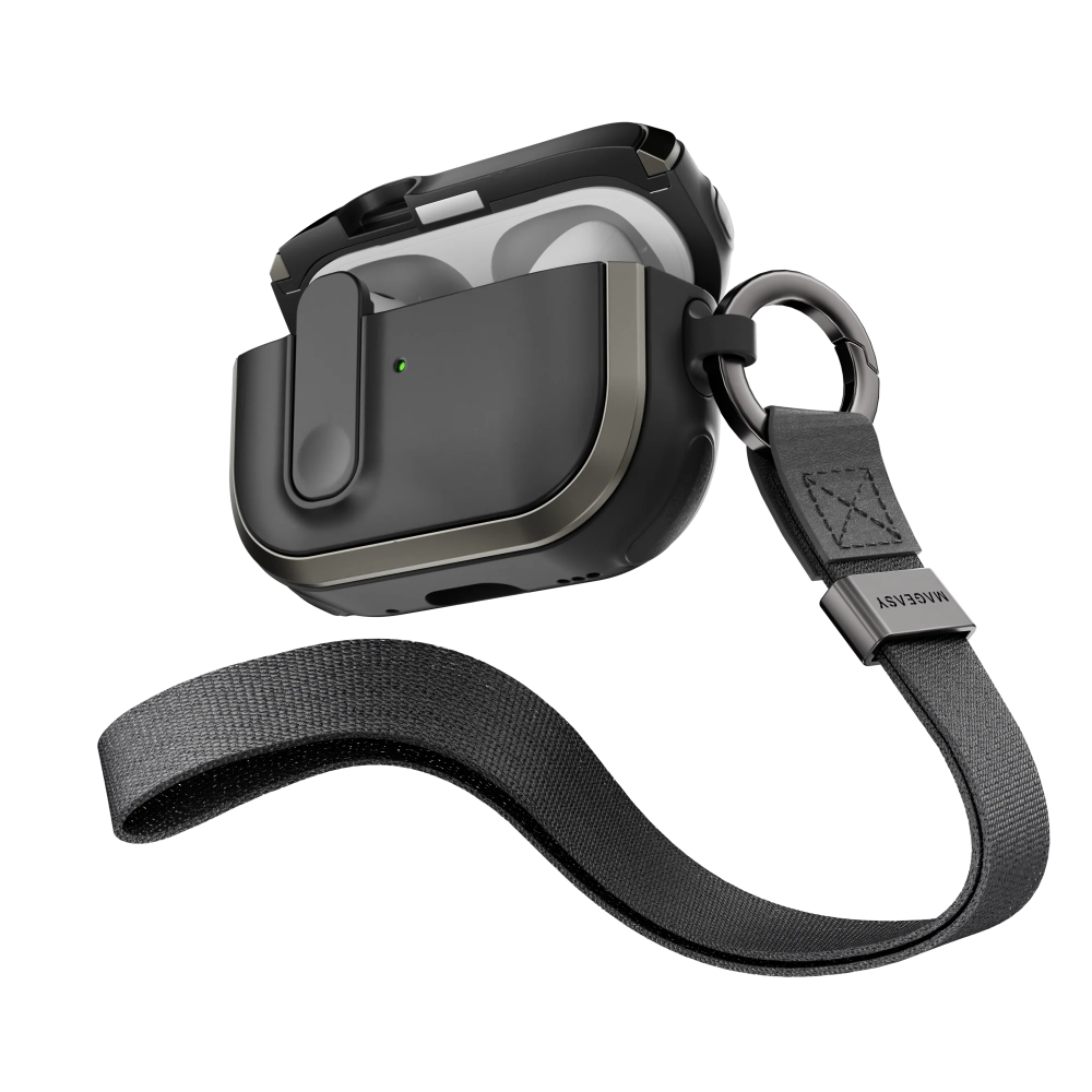 【MagEasy】Odyssey 抗衝擊磁扣手繩Airpods耳機殼