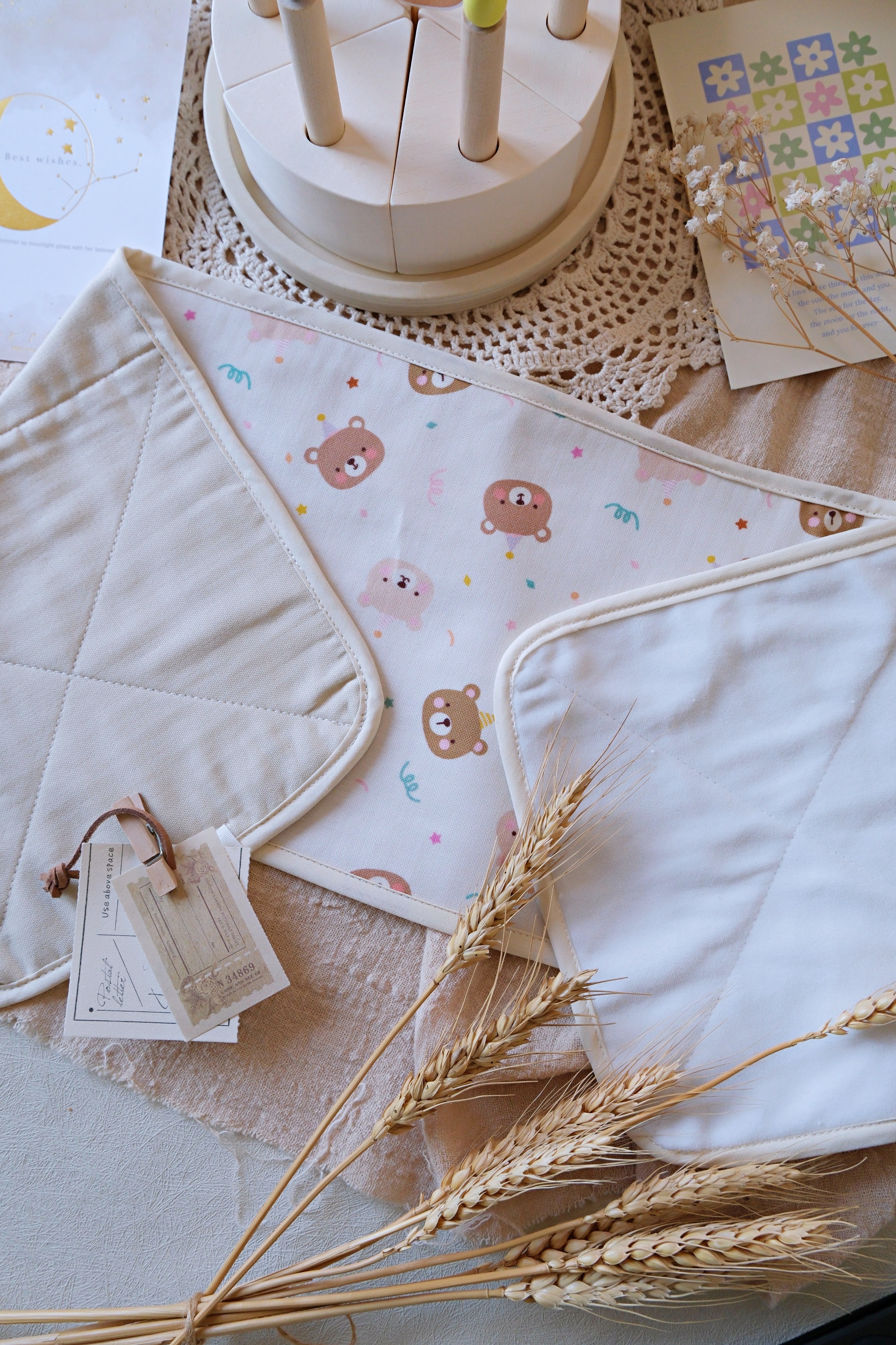 Hi Y.P store-超靜音柔軟肚圍-派對小熊