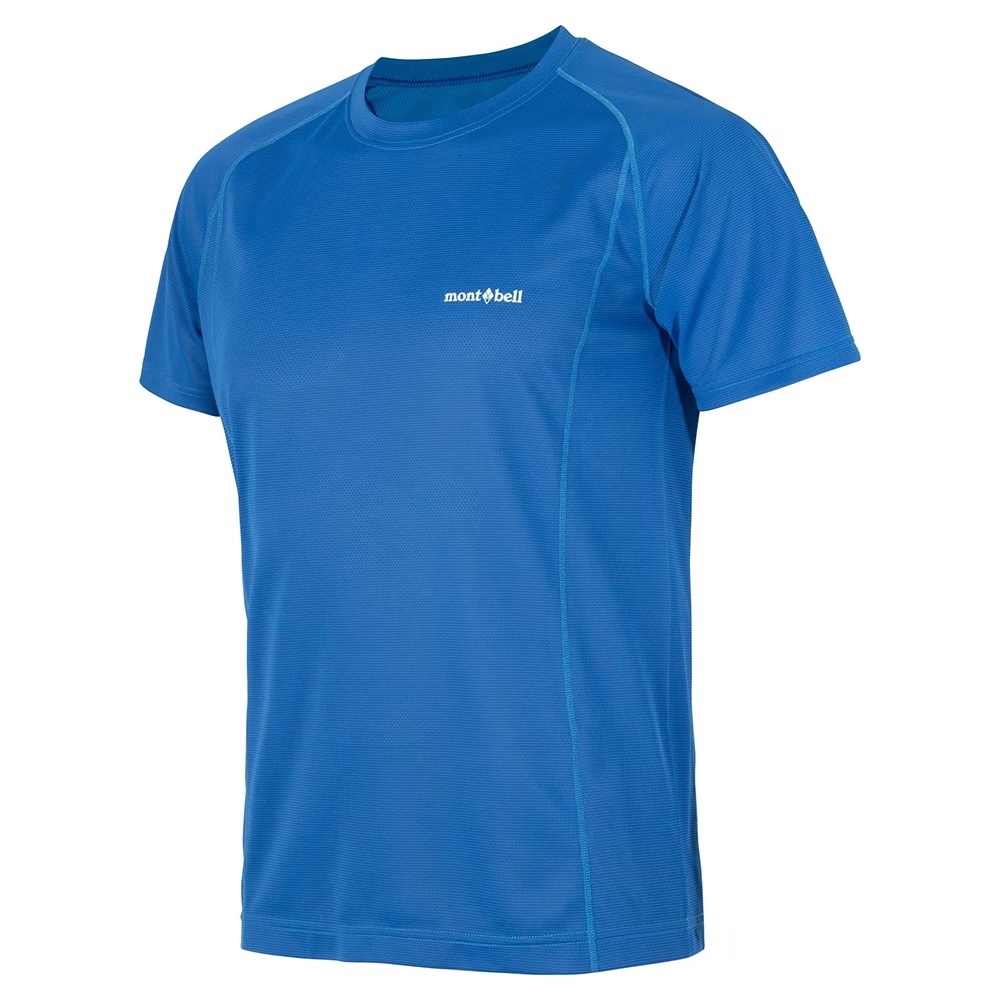 Mont-bell Wickron Cool T Men's 男款 短袖排汗衣 圓領快乾排汗T恤 1114627-BL 藍 [HappyOutdoor]