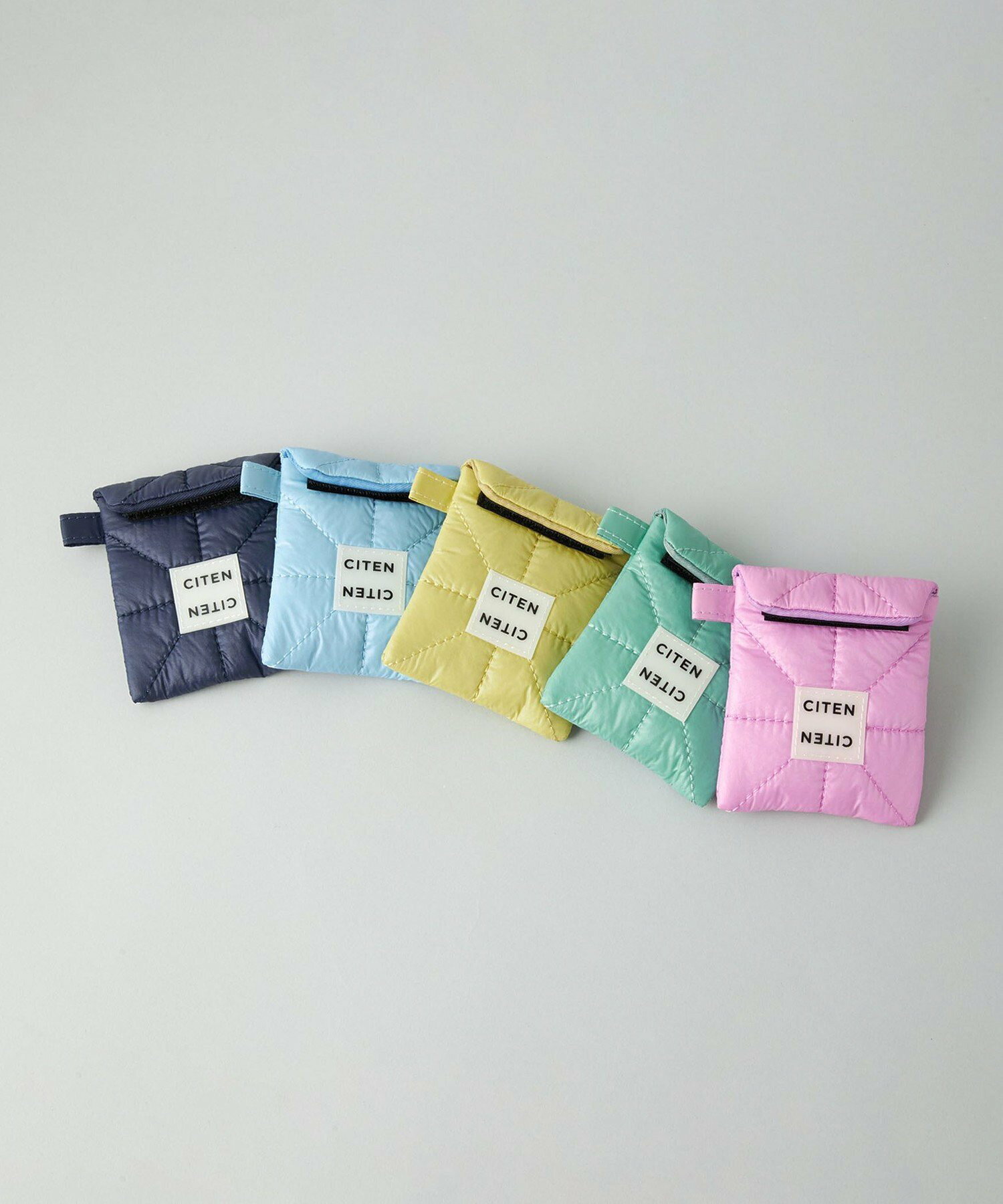 預購┃日本 CITEN 彩色 絎縫 收納 小包 小物收納