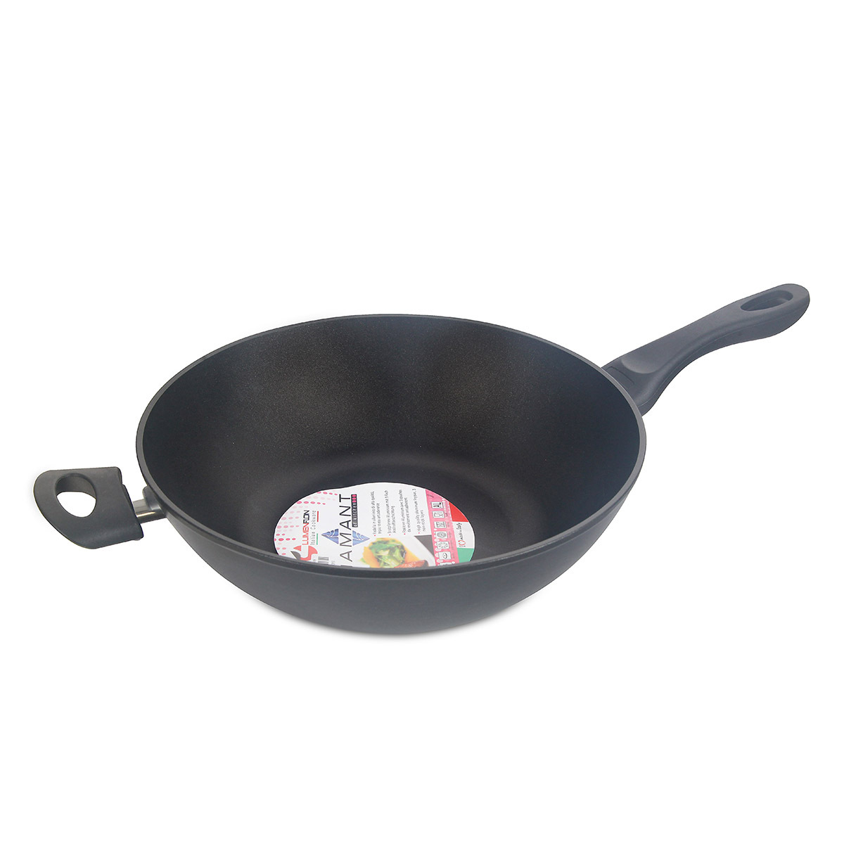 意大利 Lumenflon "Diamant" D32cm 易潔單柄深鍋 -0001190309