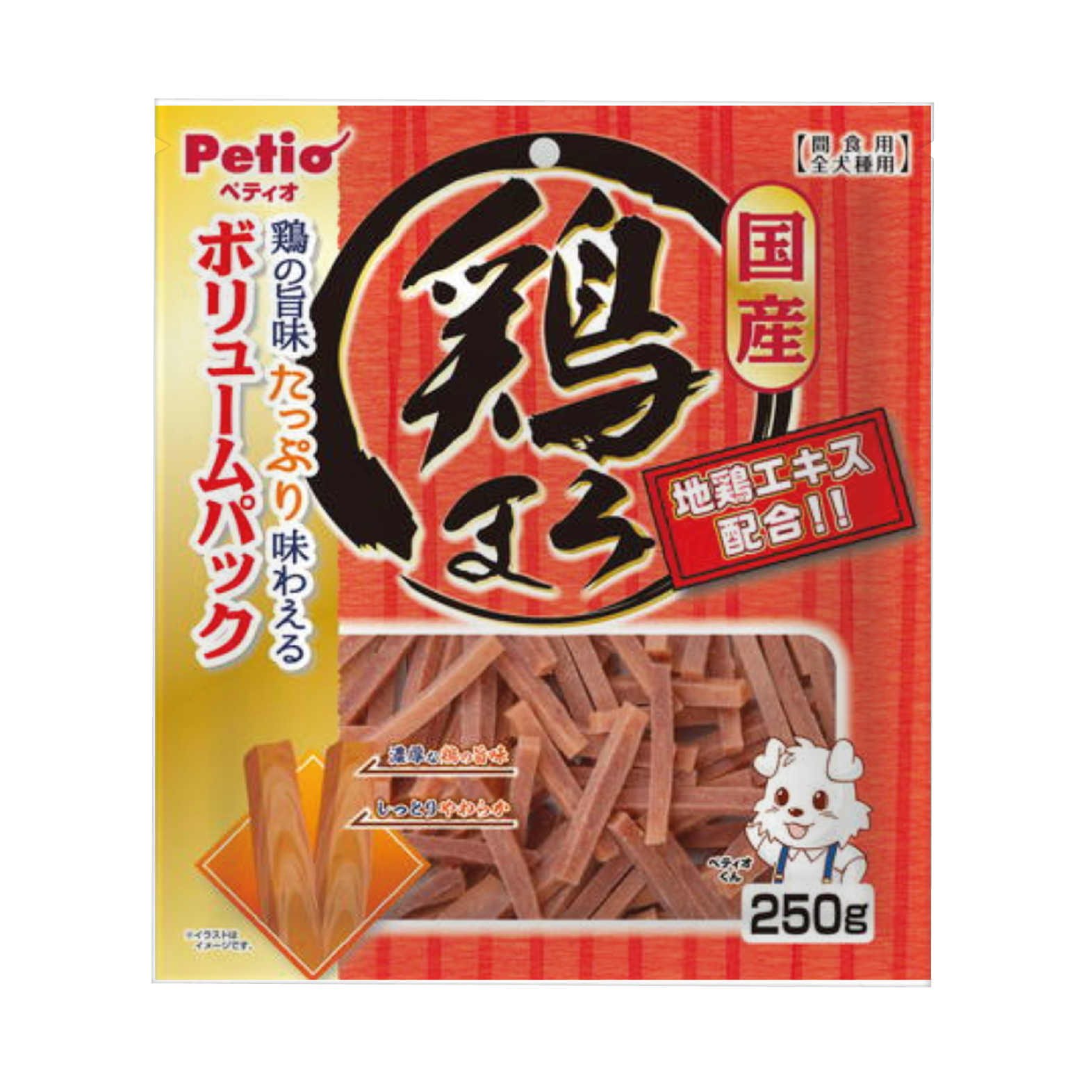 Petio|雞肉軟條250g (PTO-0464)