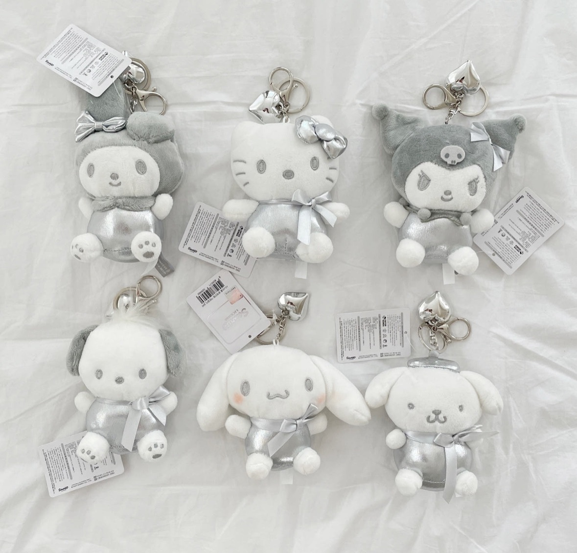 銀色本人款吊飾