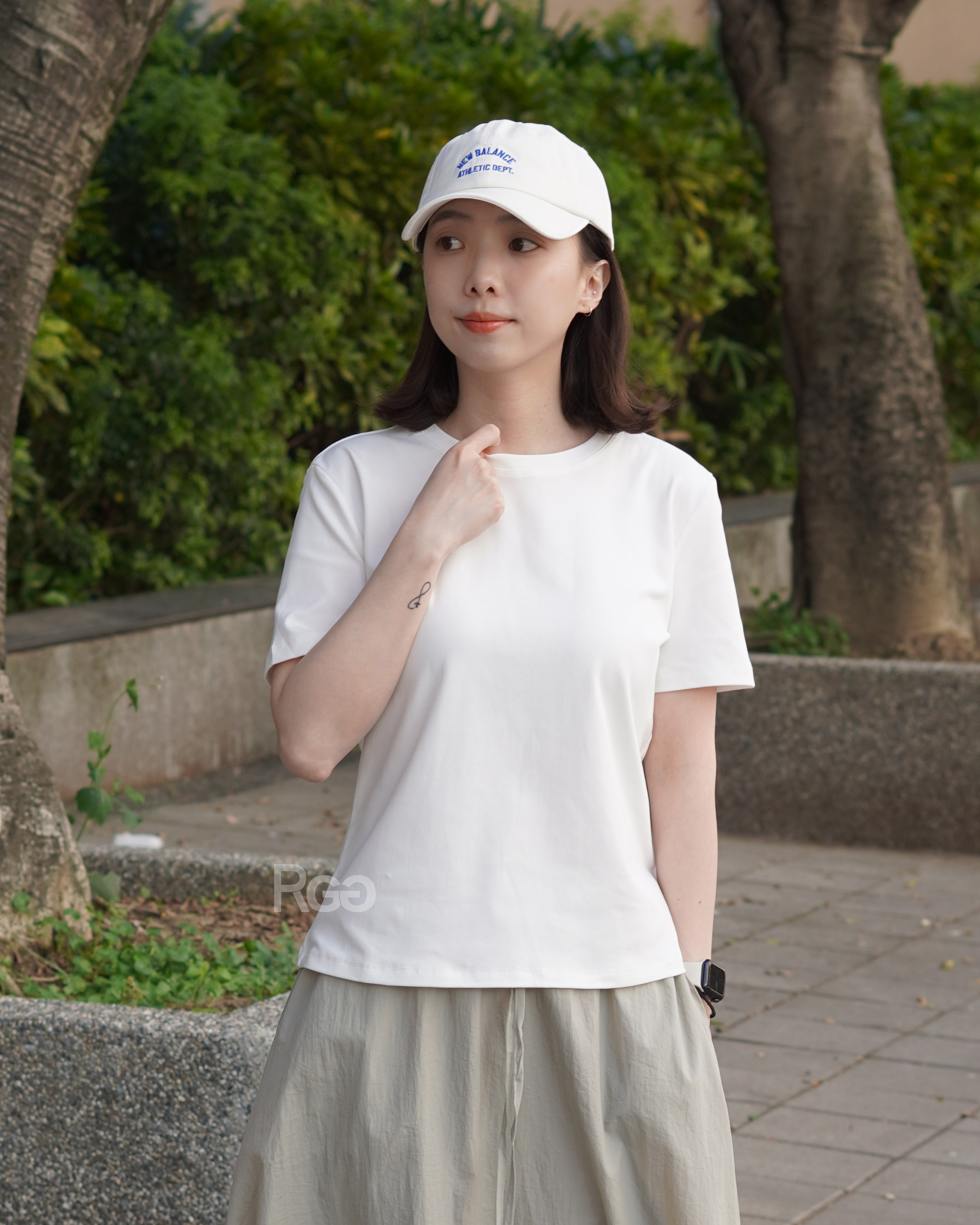 #9195 質感修身短T