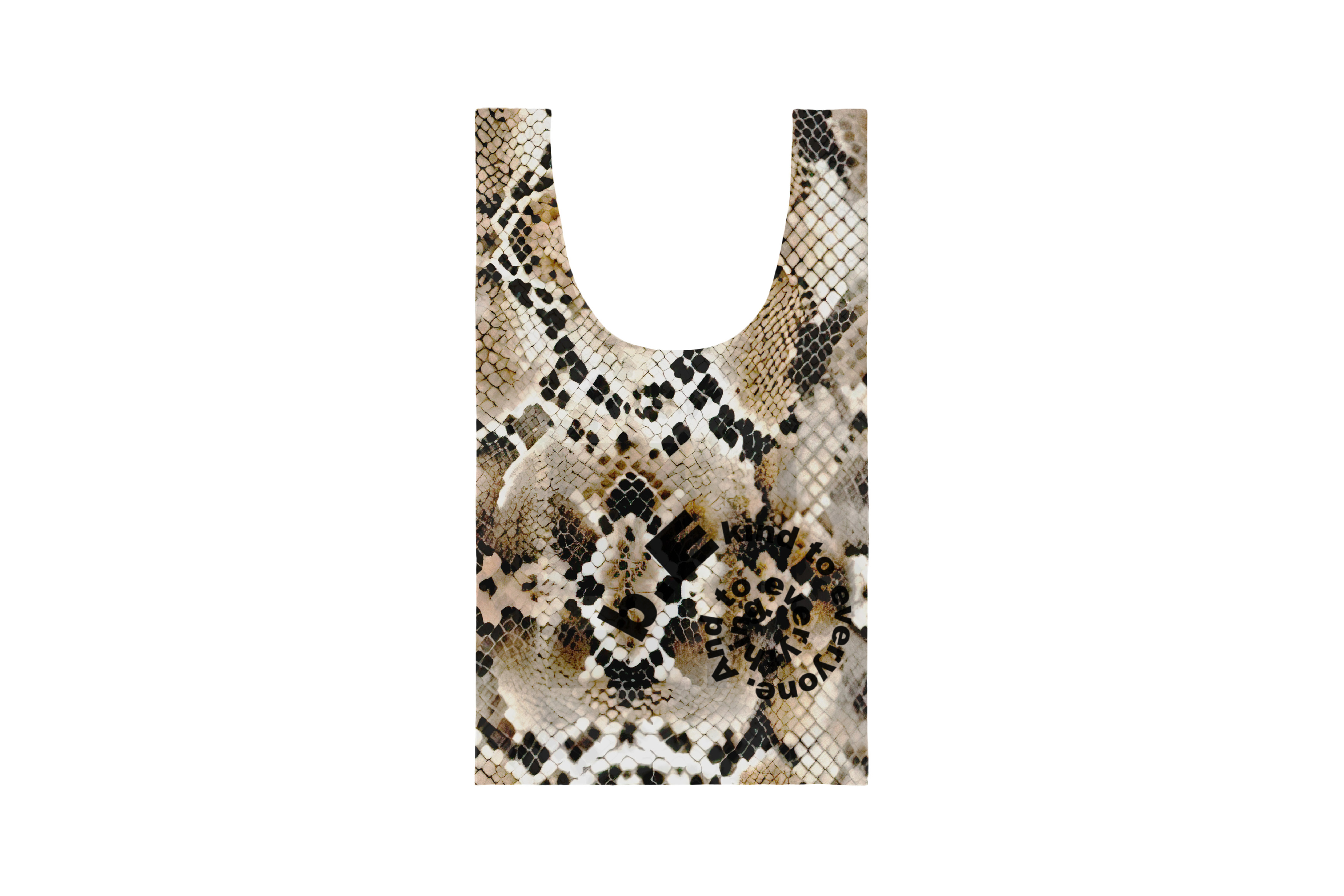 b.Eautiful "Snake XL Reusable Bag" (Snake / Black)